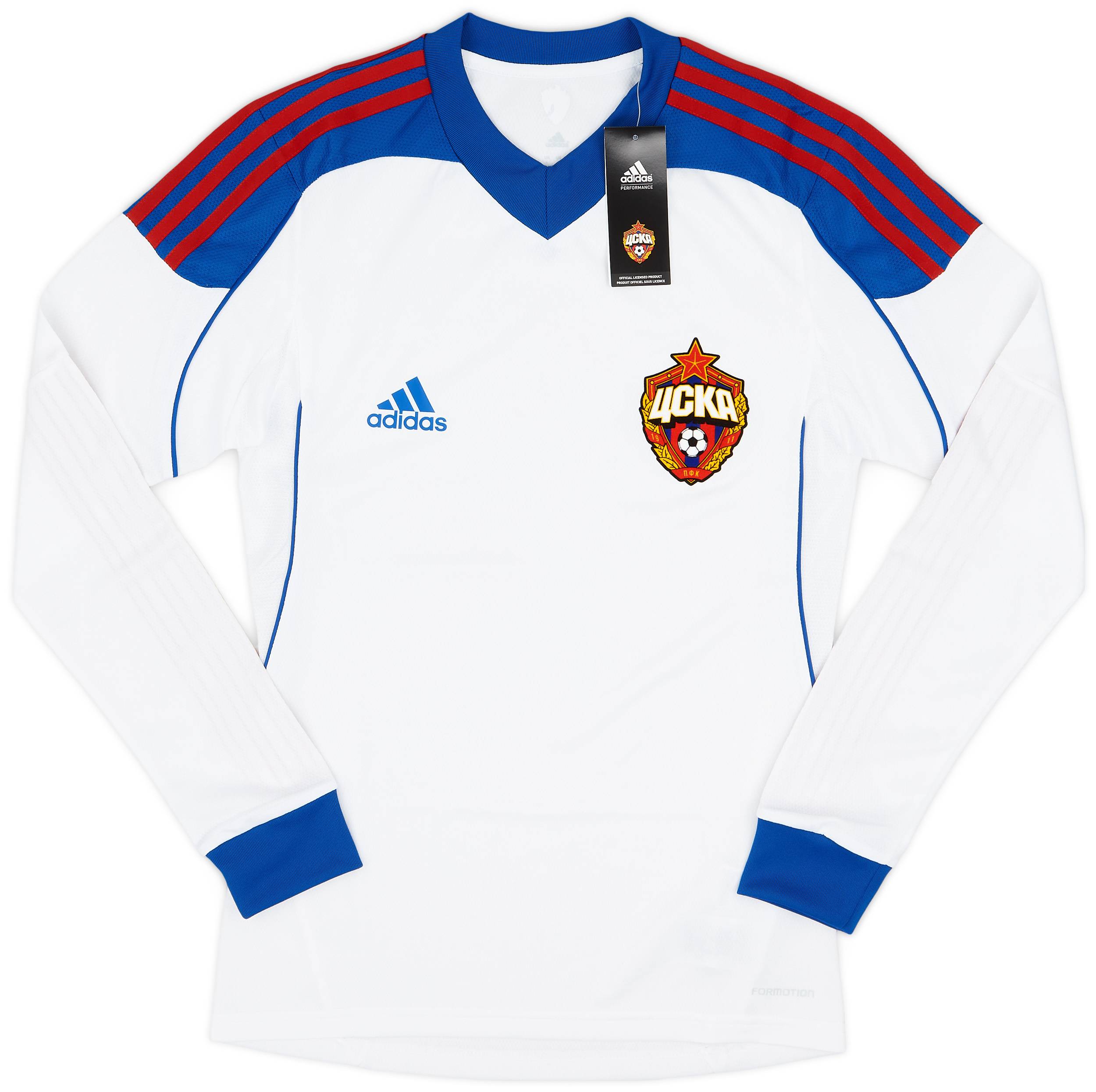2013-14 CSKA Moscow Player Issue Away L/S Shirt (S)