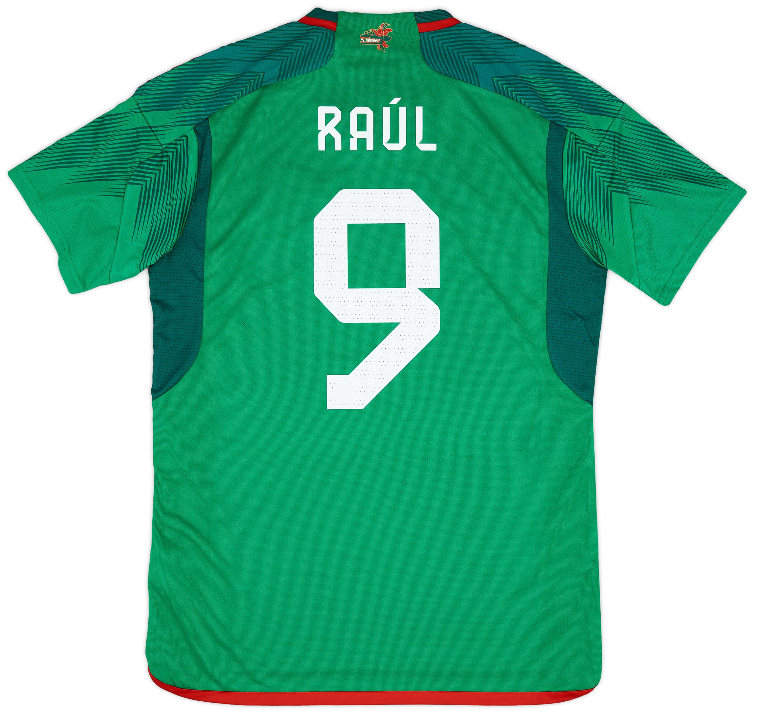2022-23 Mexico Home Shirt Raul #9