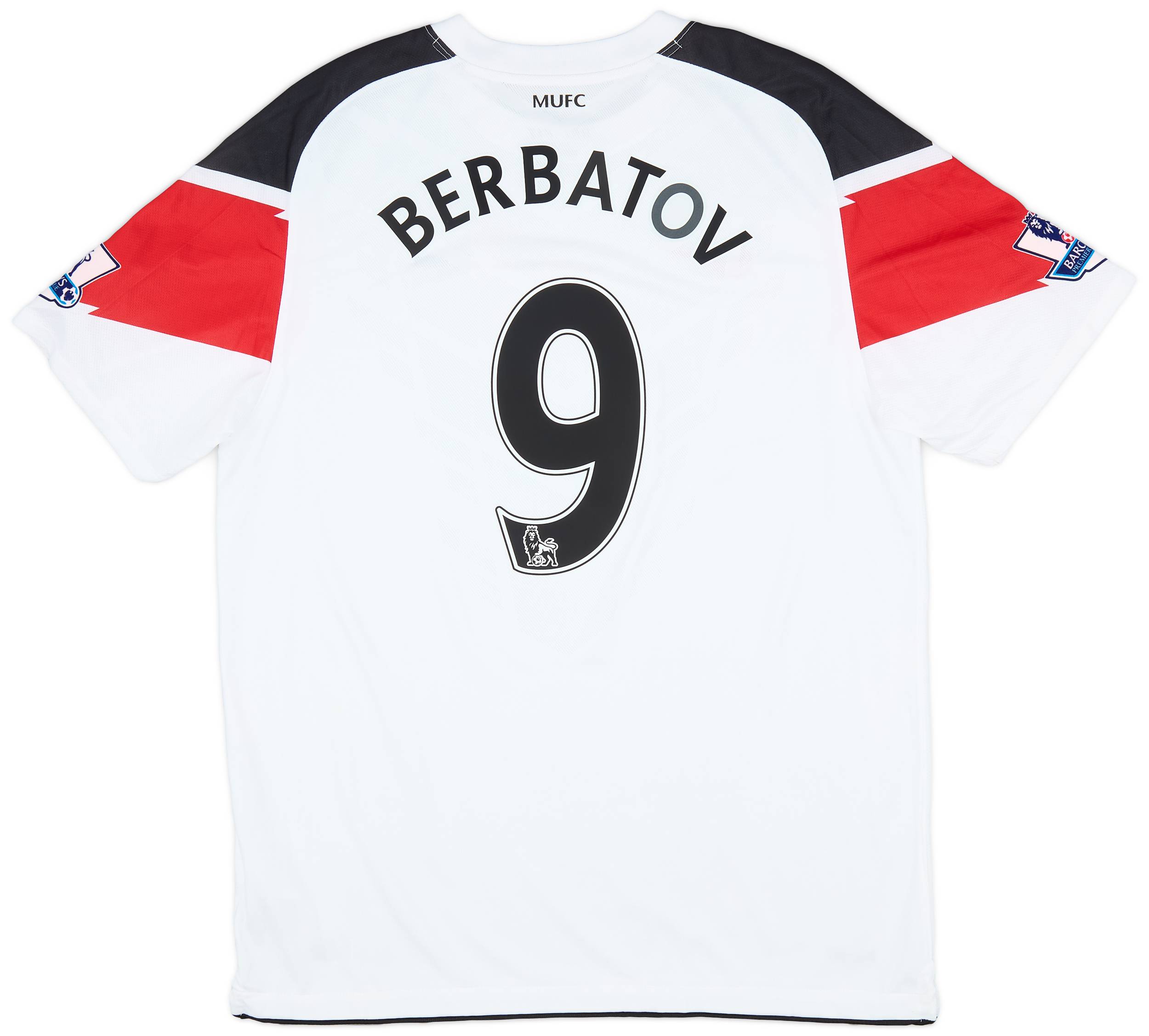 2010-12 Manchester United Away Shirt Berbatov #9 - 7/10 - (L)