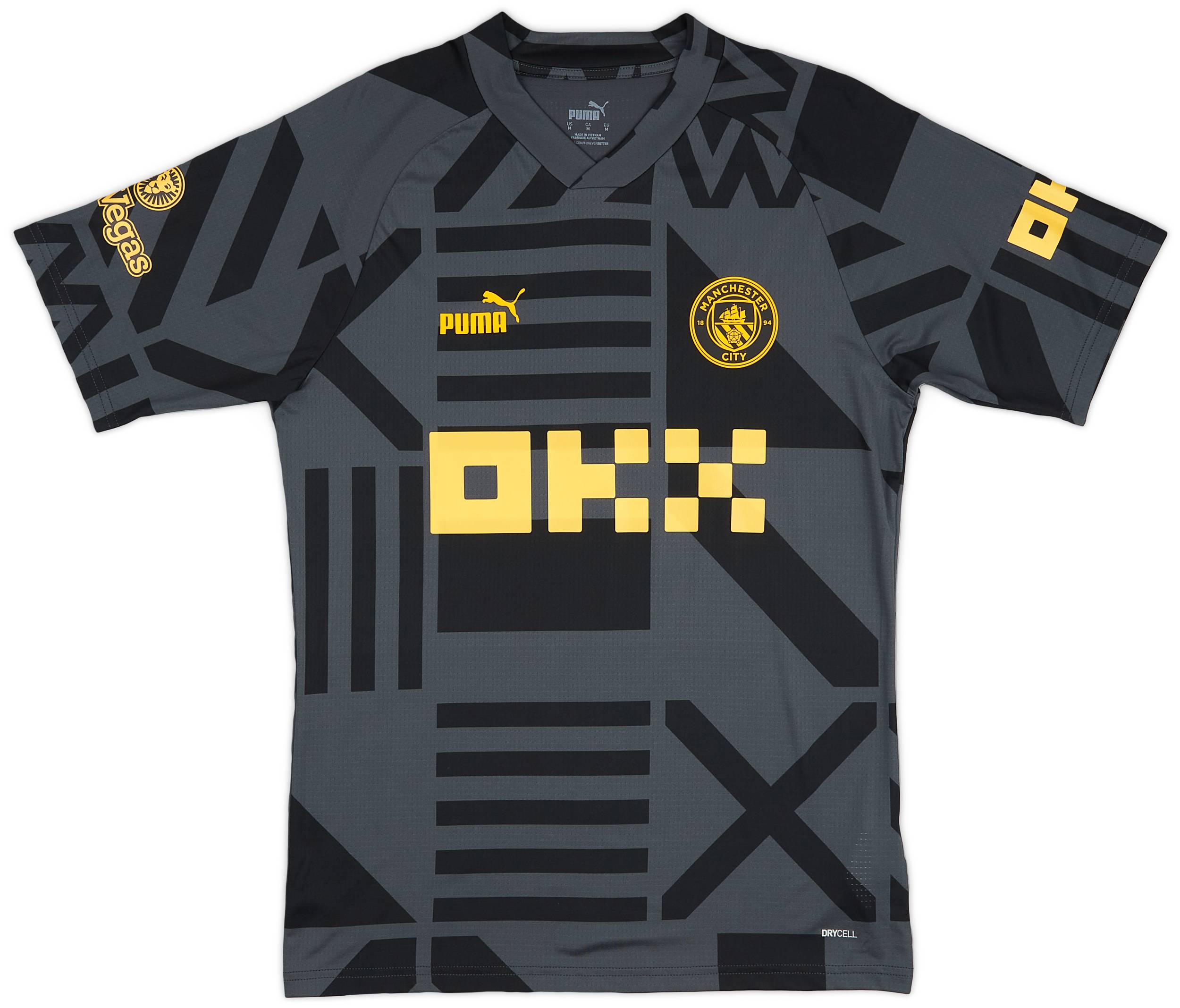 2022-23 Manchester City Player Issue Pre-Match Shirt - 7/10 - (M)