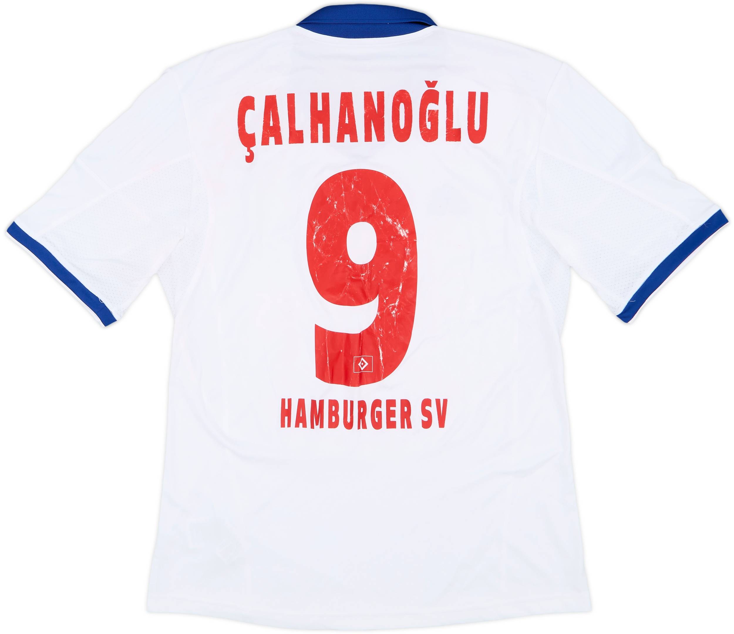 2013-14 Hamburg Home Shirt Calhanoglu #9 - 4/10 - (M)