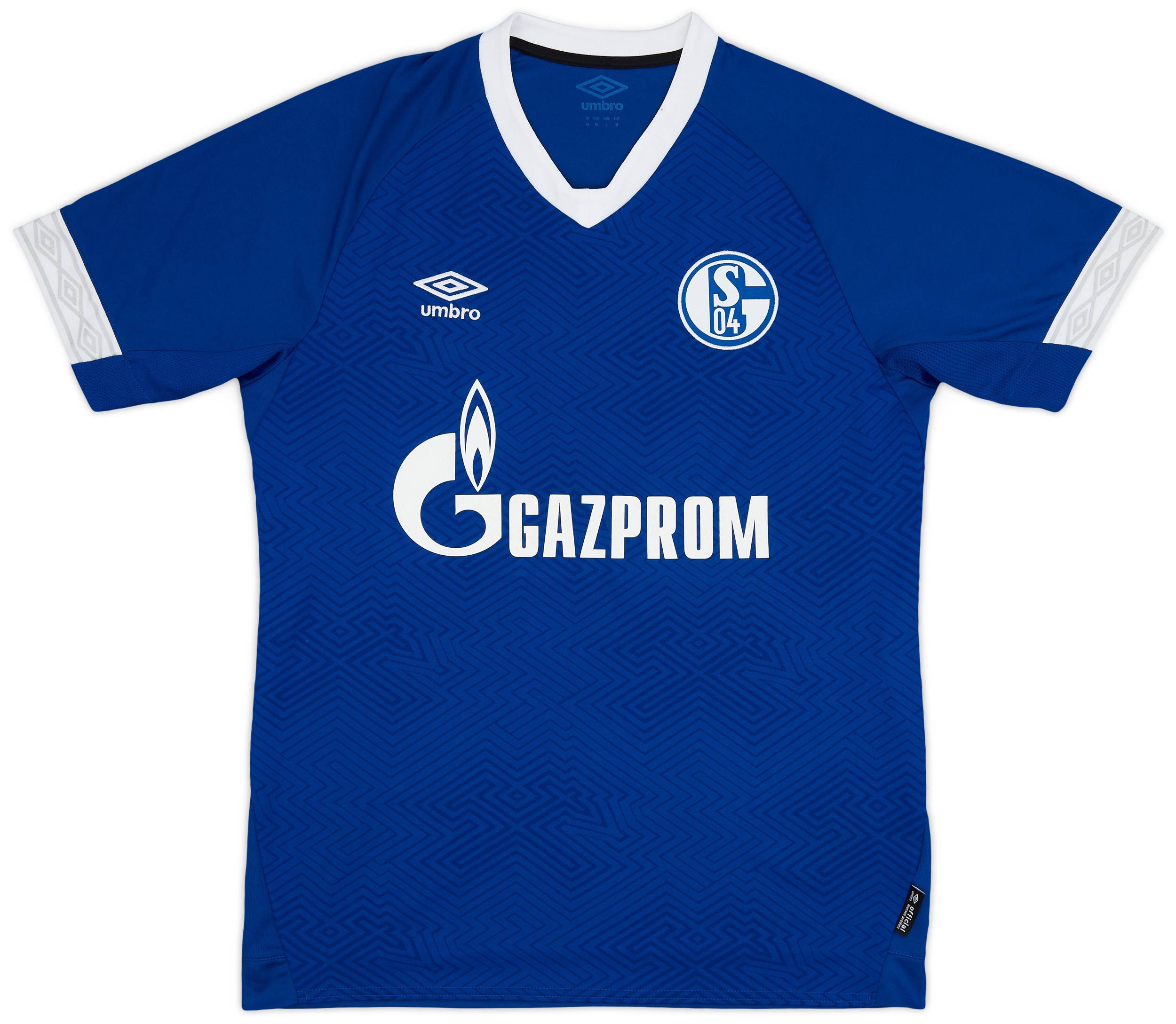 2018-19 Schalke Home Shirt #7 - 6/10 - (M)
