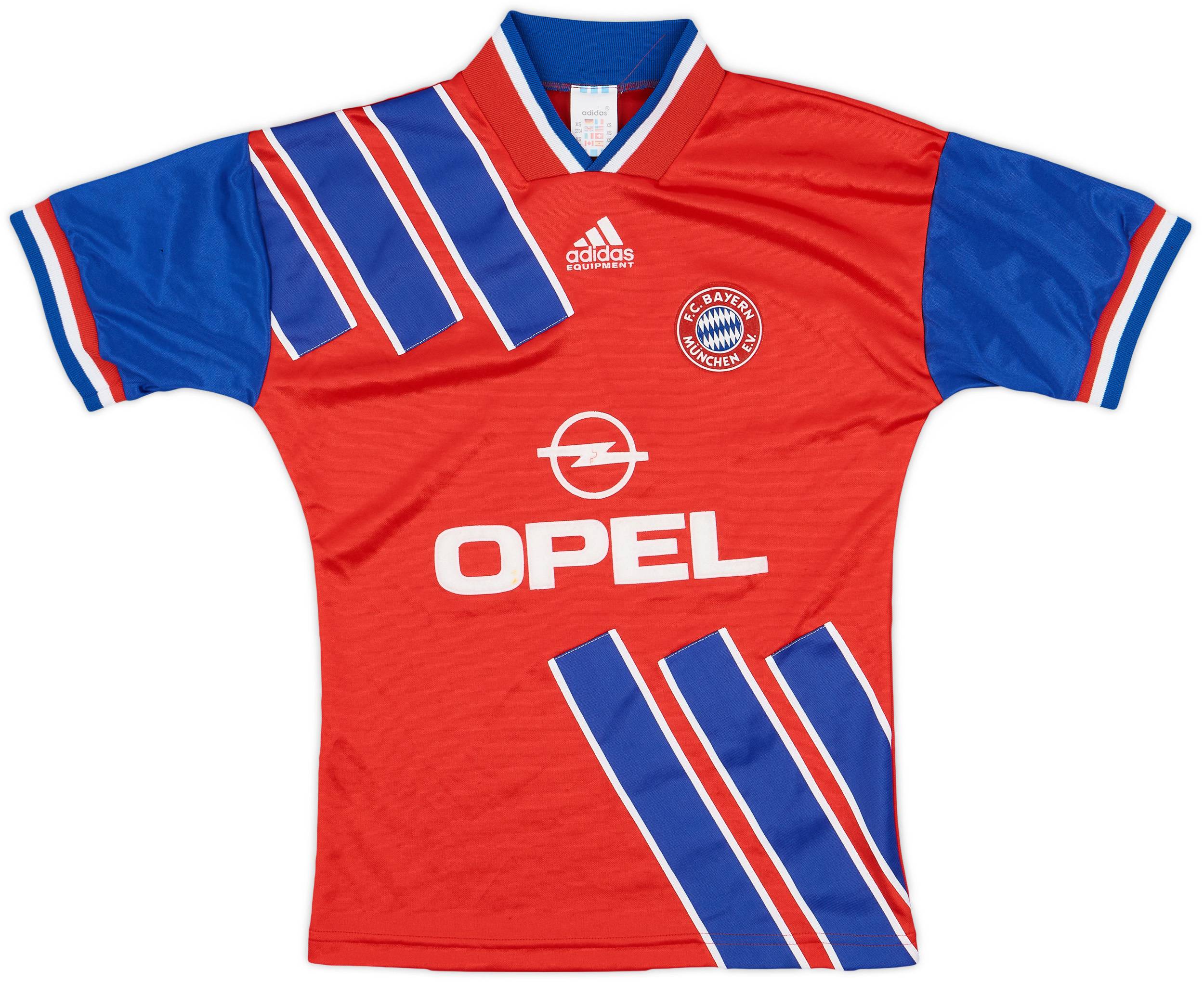 1993-95 Bayern Munich Home Shirt - 8/10 - (XS)