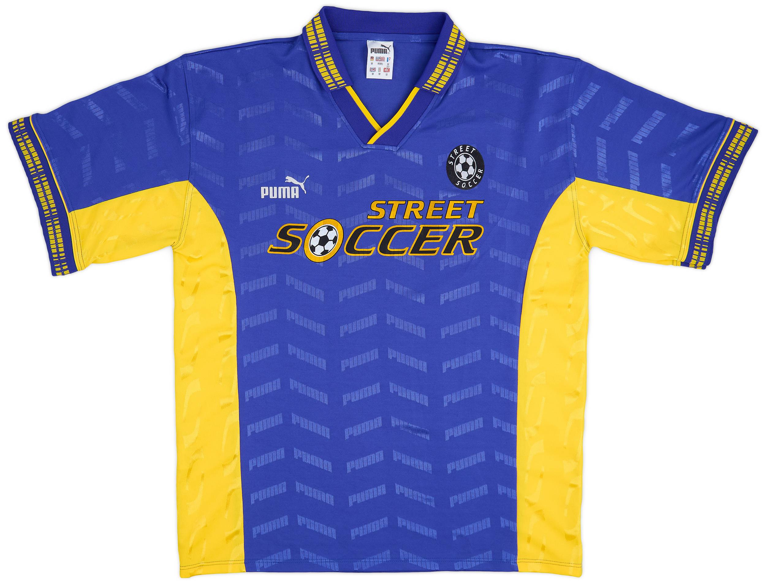 1990s Puma Street Soccer Template Shirt - 8/10 - (M)
