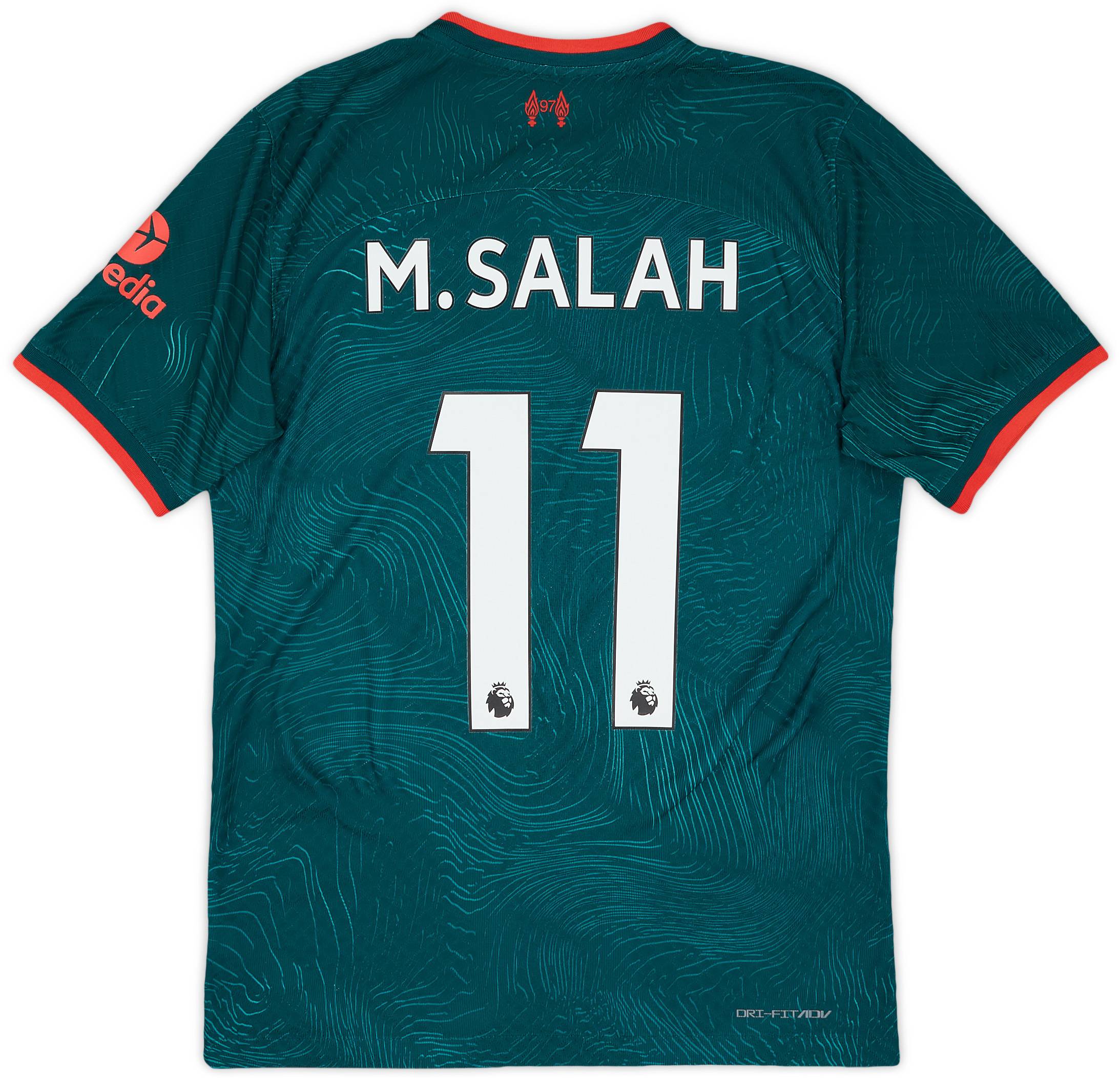 2022-23 Liverpool Authentic Third Shirt M.Salah #11 - 8/10 - (S)