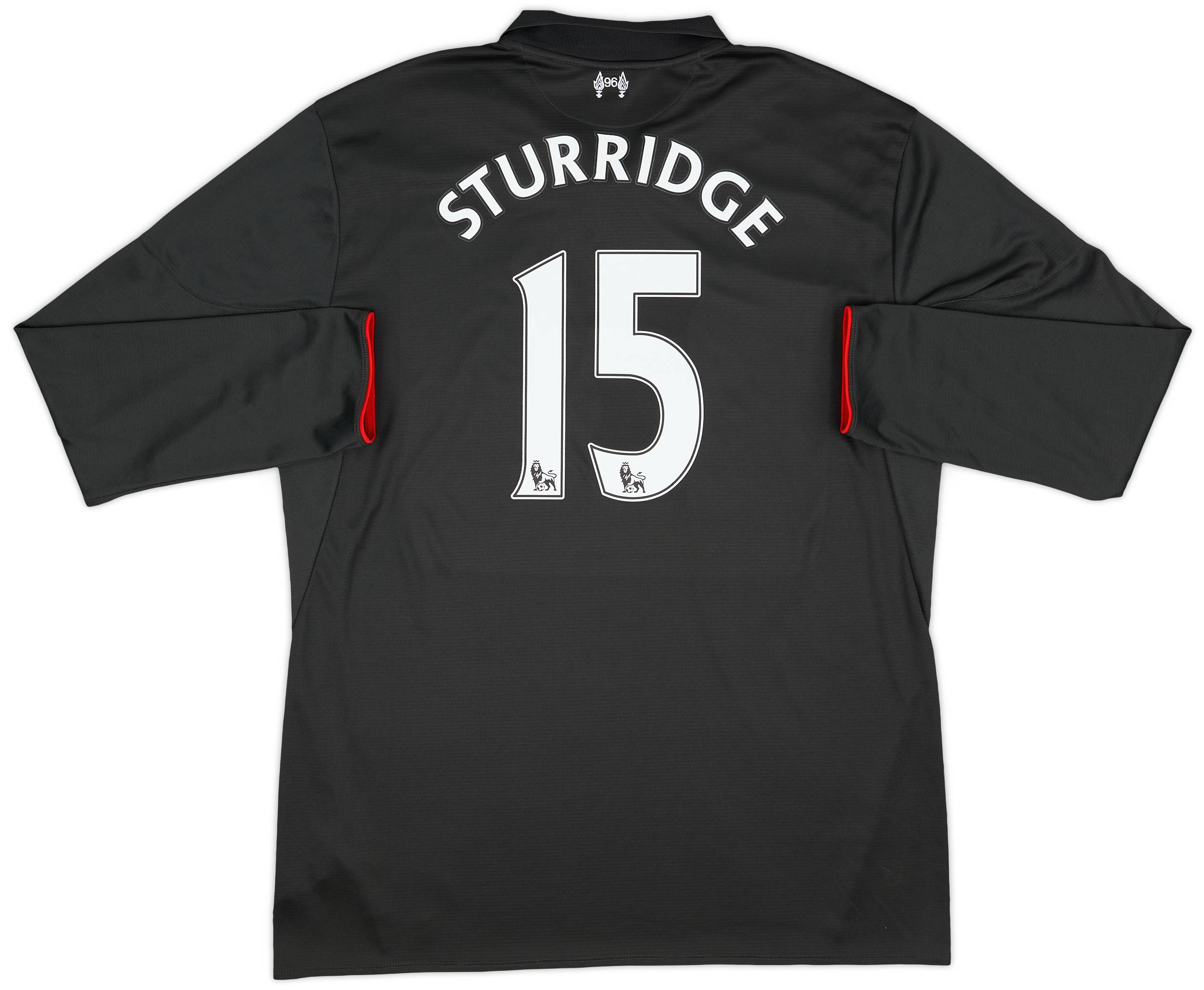 2015-16 Liverpool Third L/S Shirt Sturridge #15 - 9/10 - (3XL)