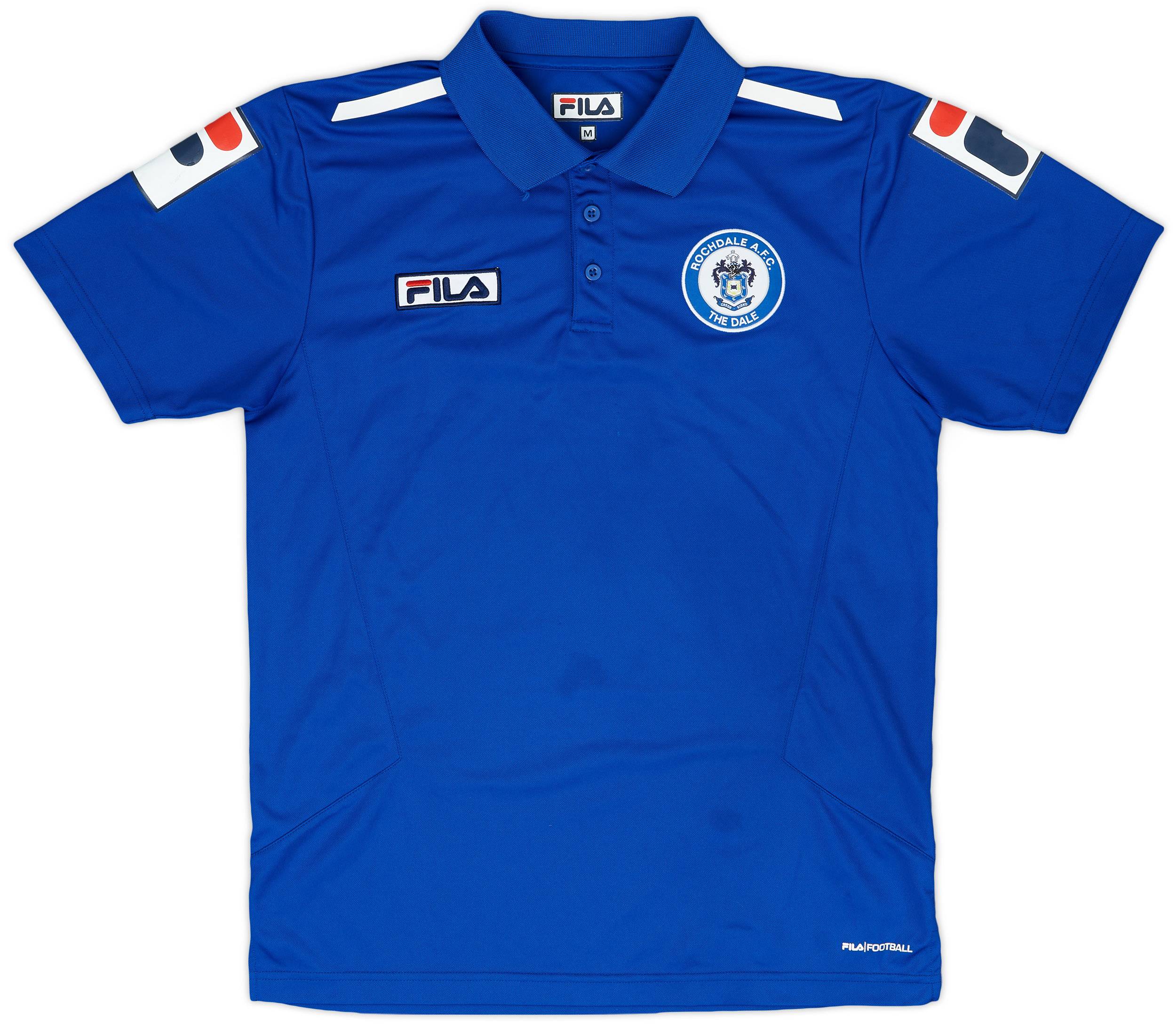 2014 15 Rochdale Fila Polo Shirt 6 10 M