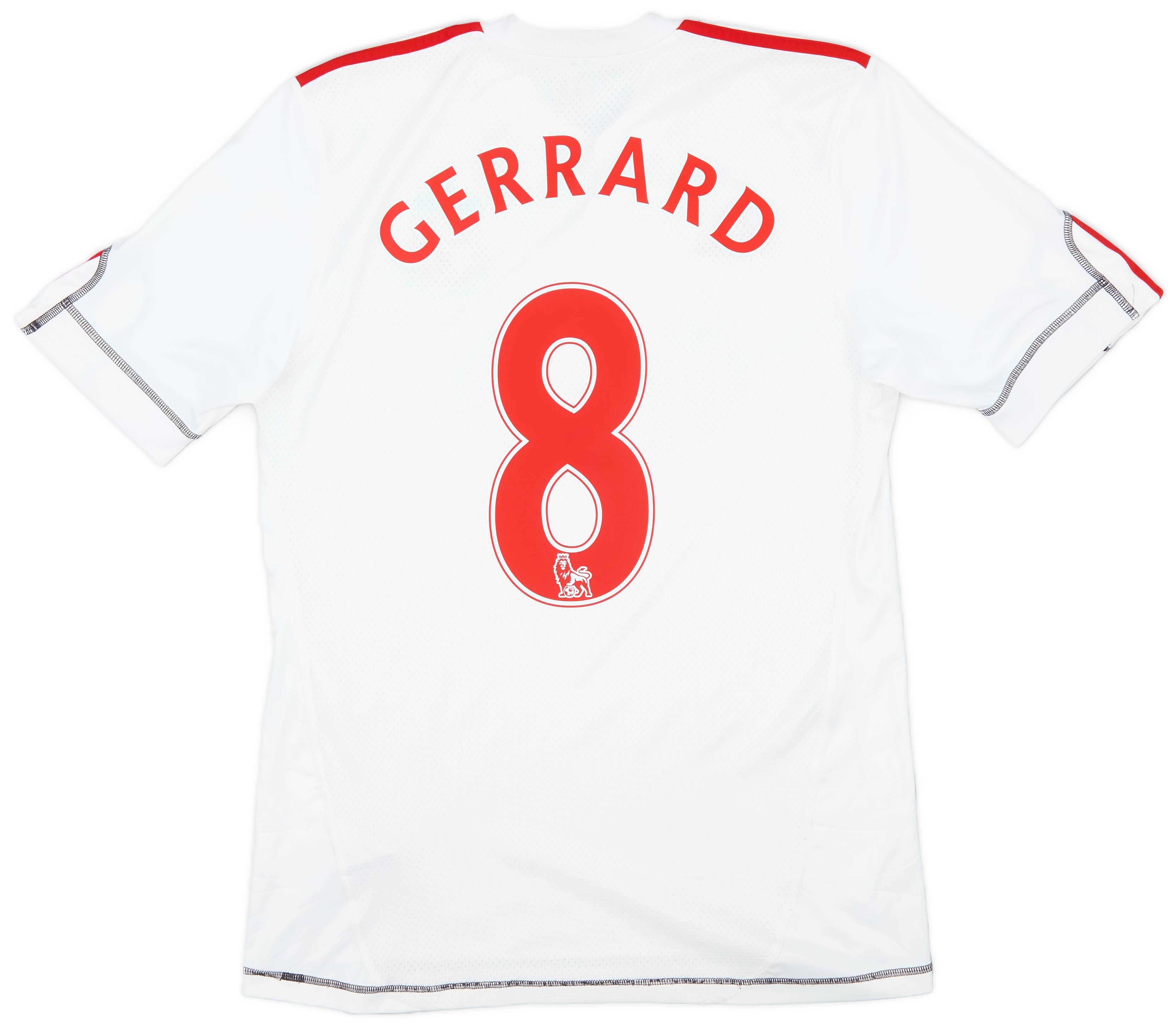 2009-10 Liverpool Third Shirt Gerrard #8 - 9/10 - (S)