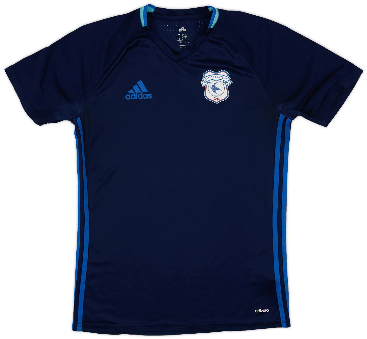 2016-17 Cardiff City adidas Training Shirt - 6/10 - (M)