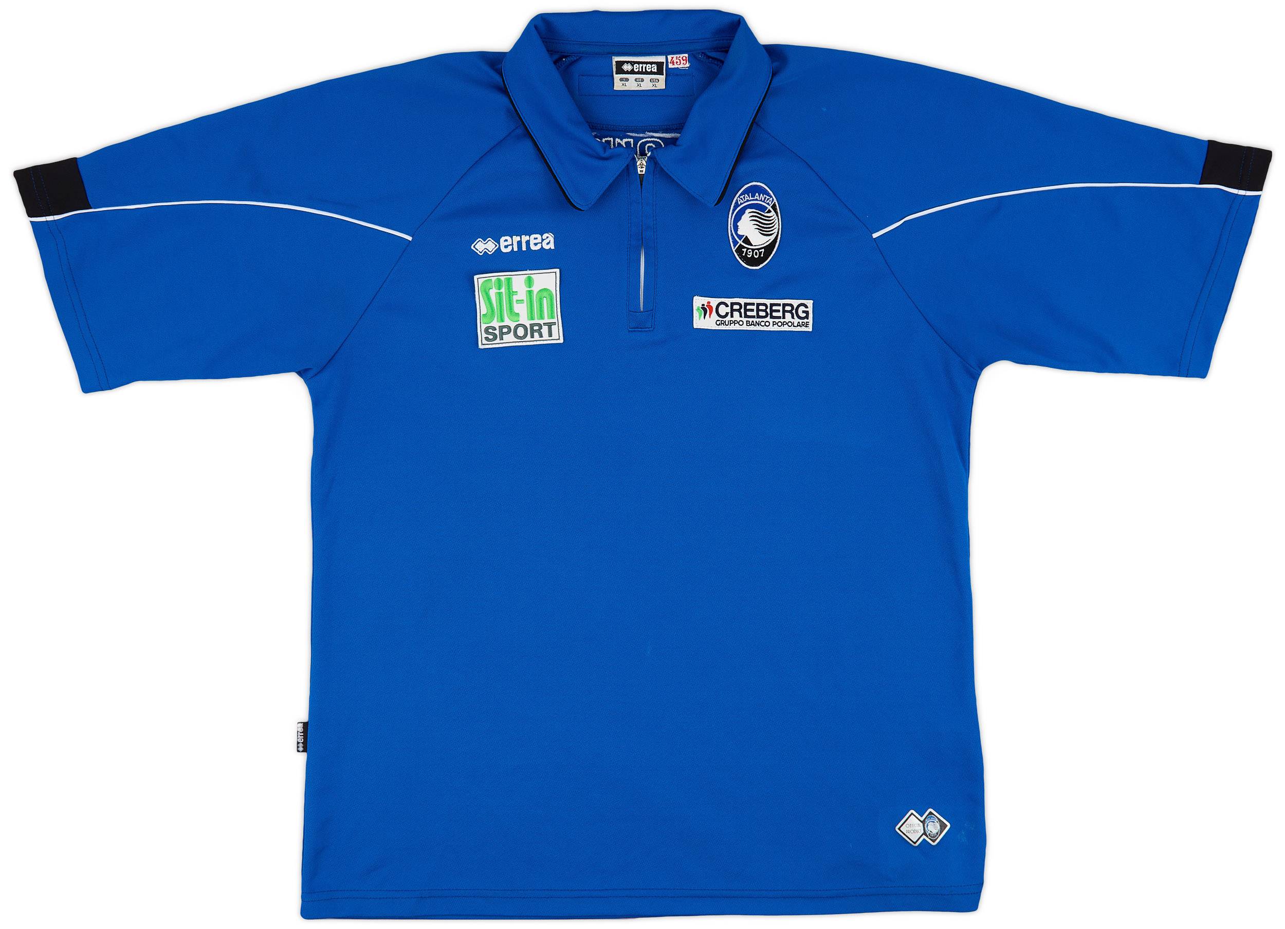 2008-09 Atalanta Errea 1/4 Zip Training Shirt - 6/10 - (XL)