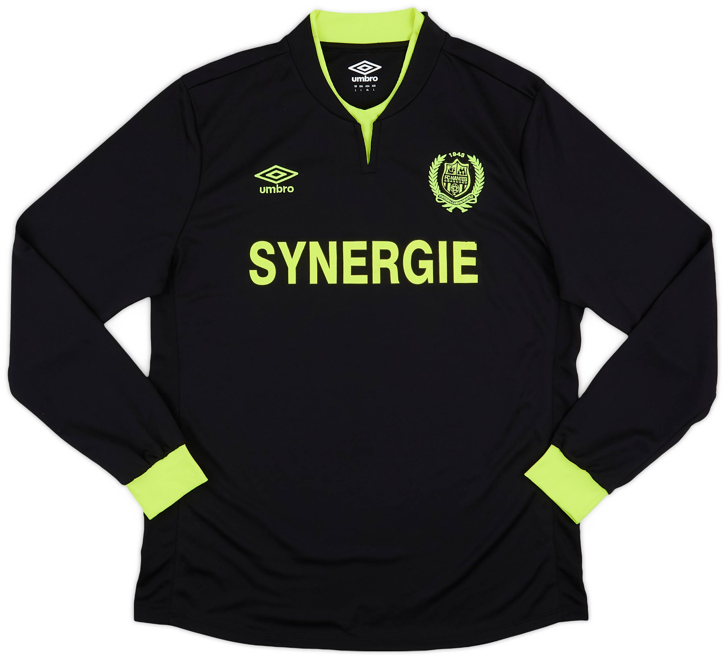 2014-15 Nantes Away L/S Shirt - 7/10 - (L)