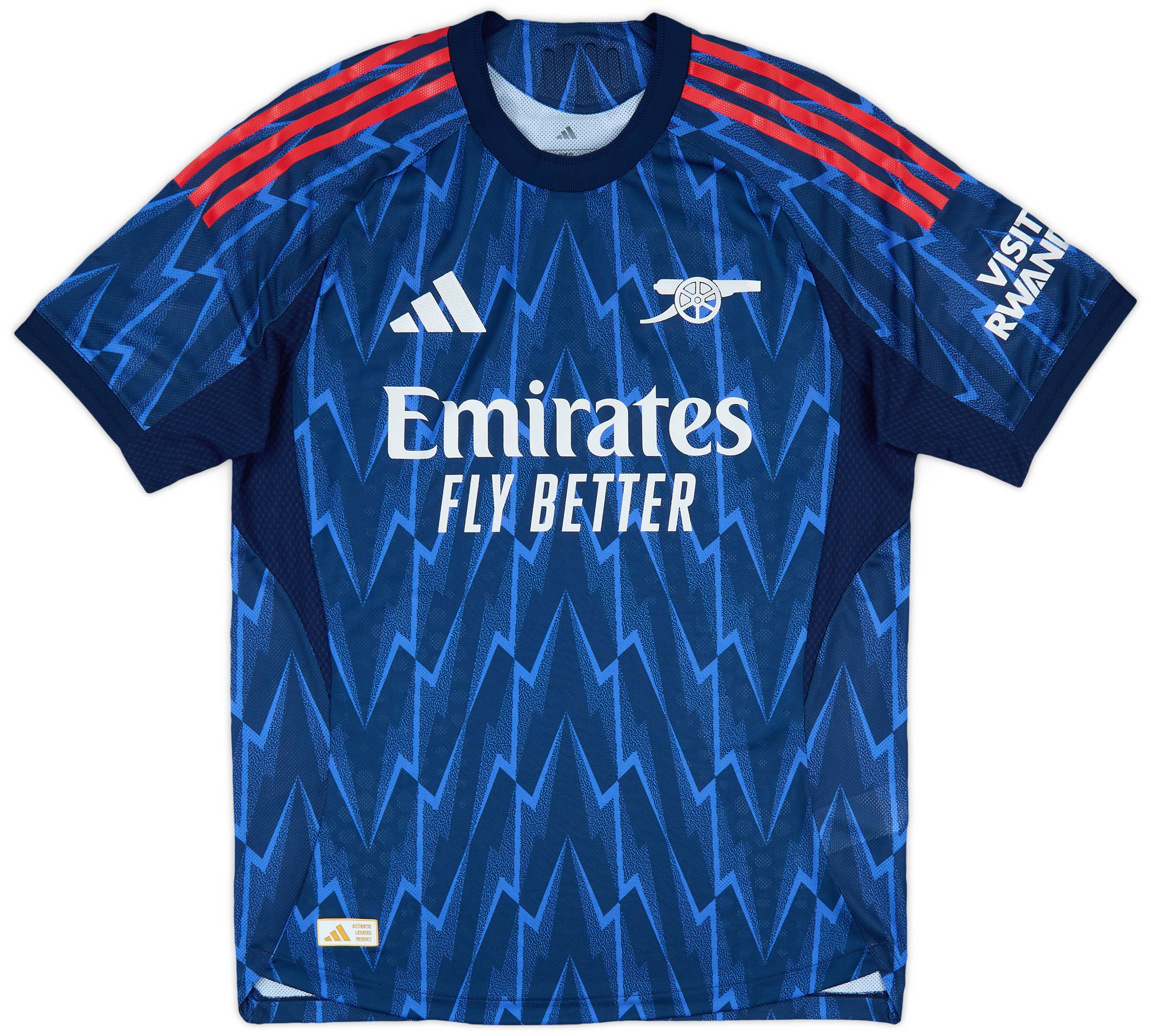 2025-26 Arsenal Authentic Away Shirt Rice #41