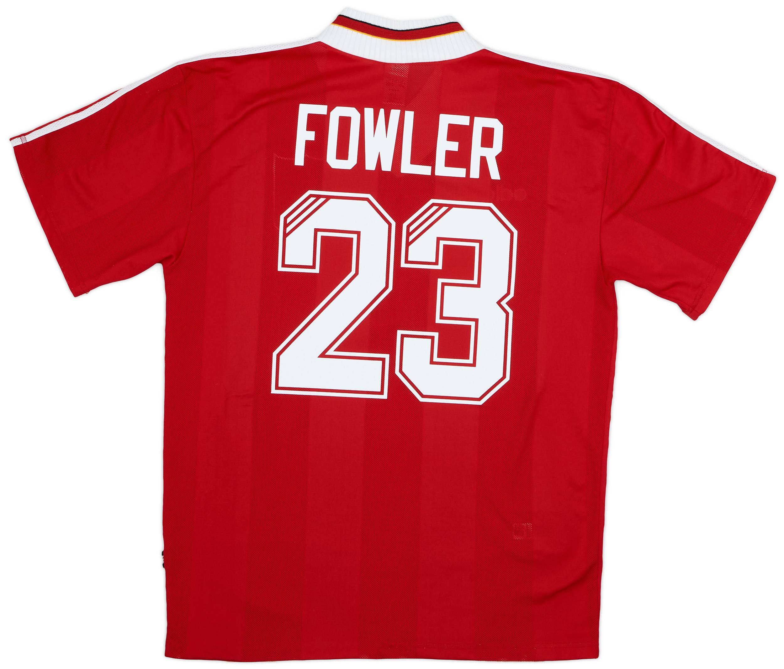 1995-96 Liverpool Home Shirt Fowler #23 - 8/10 - (XL)