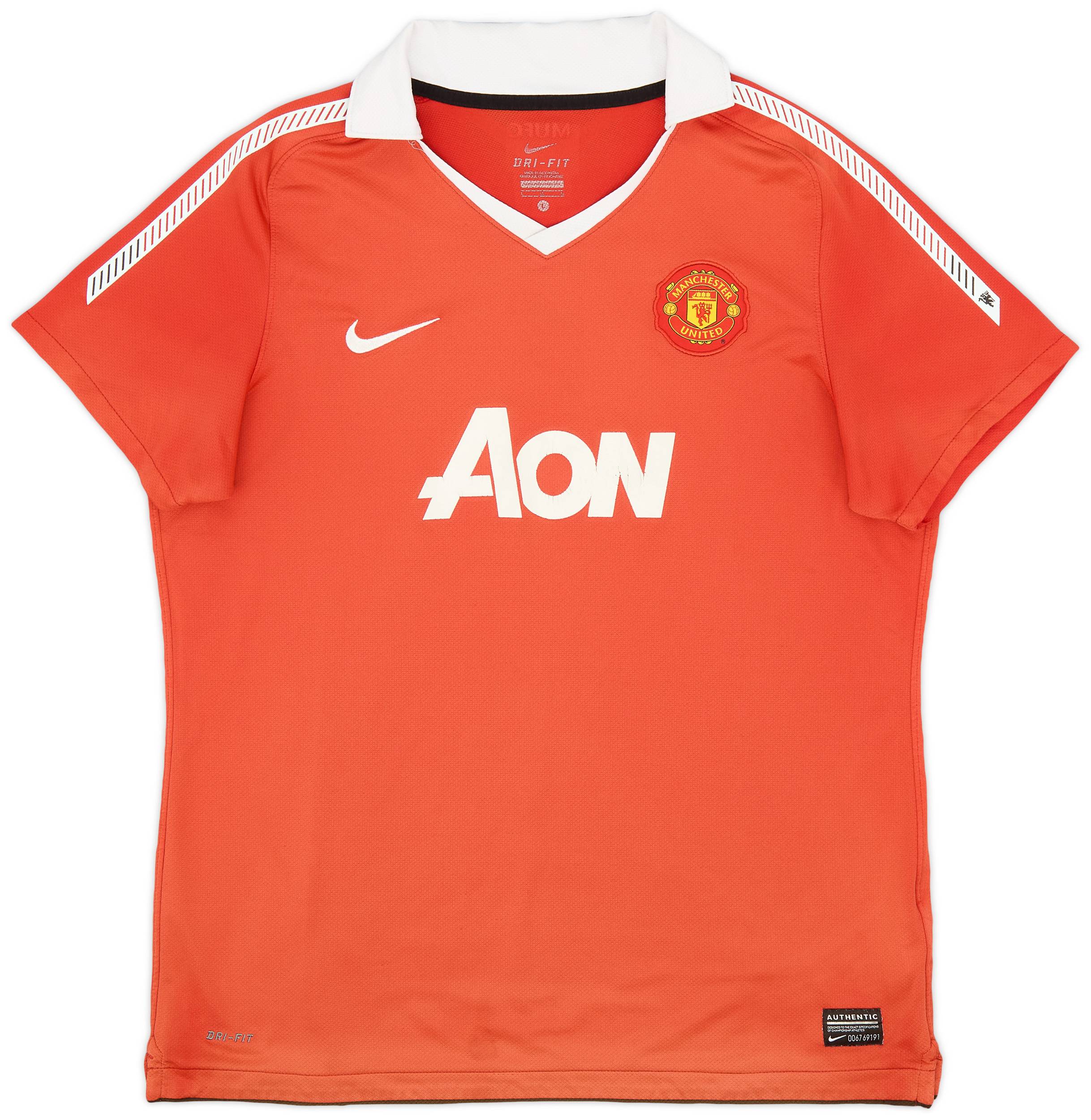 2010-11 Manchester United Home Shirt - 4/10 - (L)