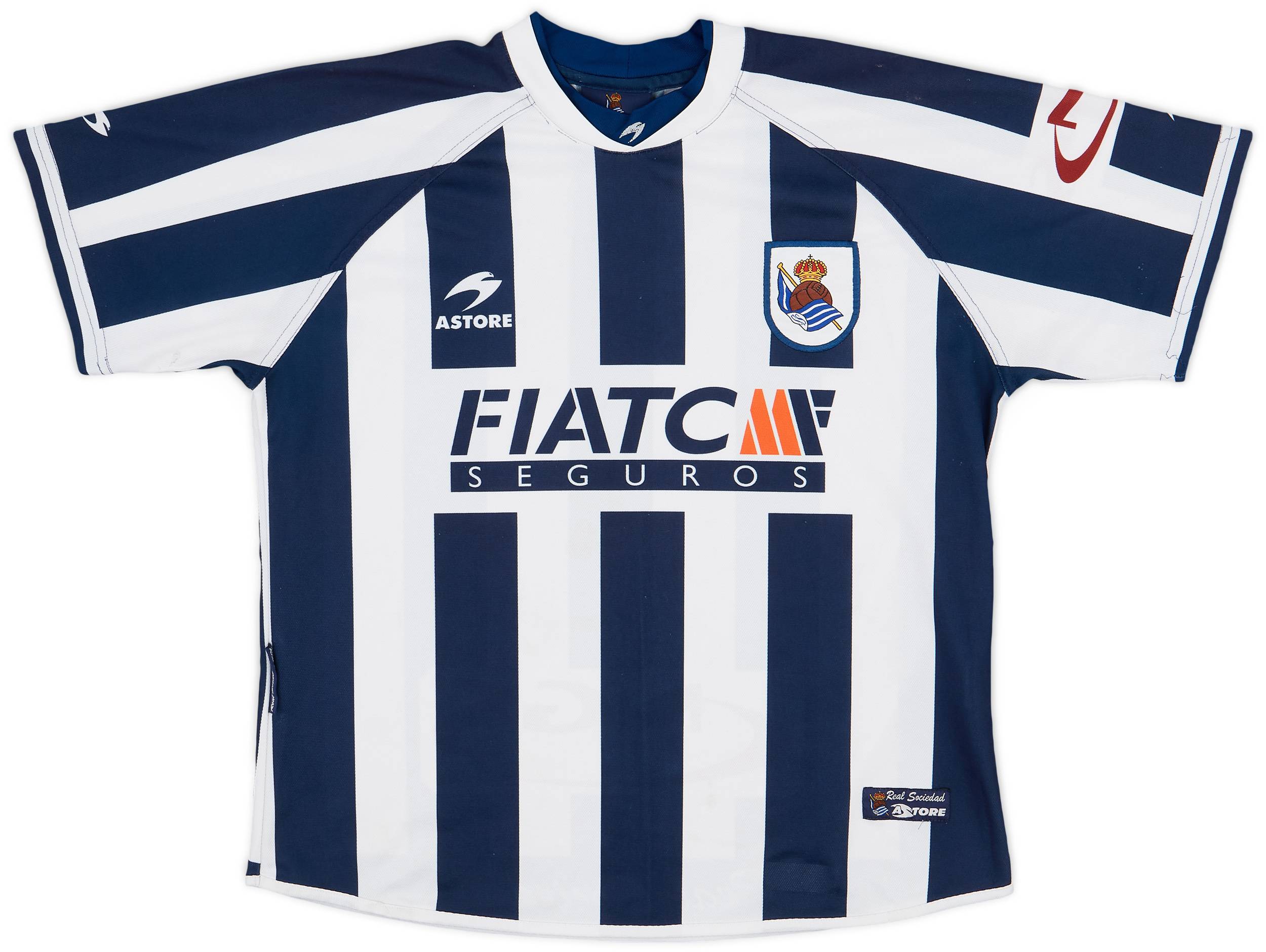 2002-03 Real Sociedad Home - 8/10 - (L.Boys)