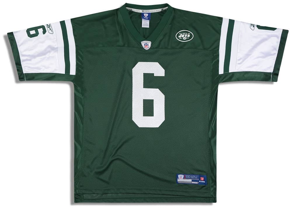 2009-11 New York Jets Sanchez #6 Reebok On Field Jersey (Home) Y