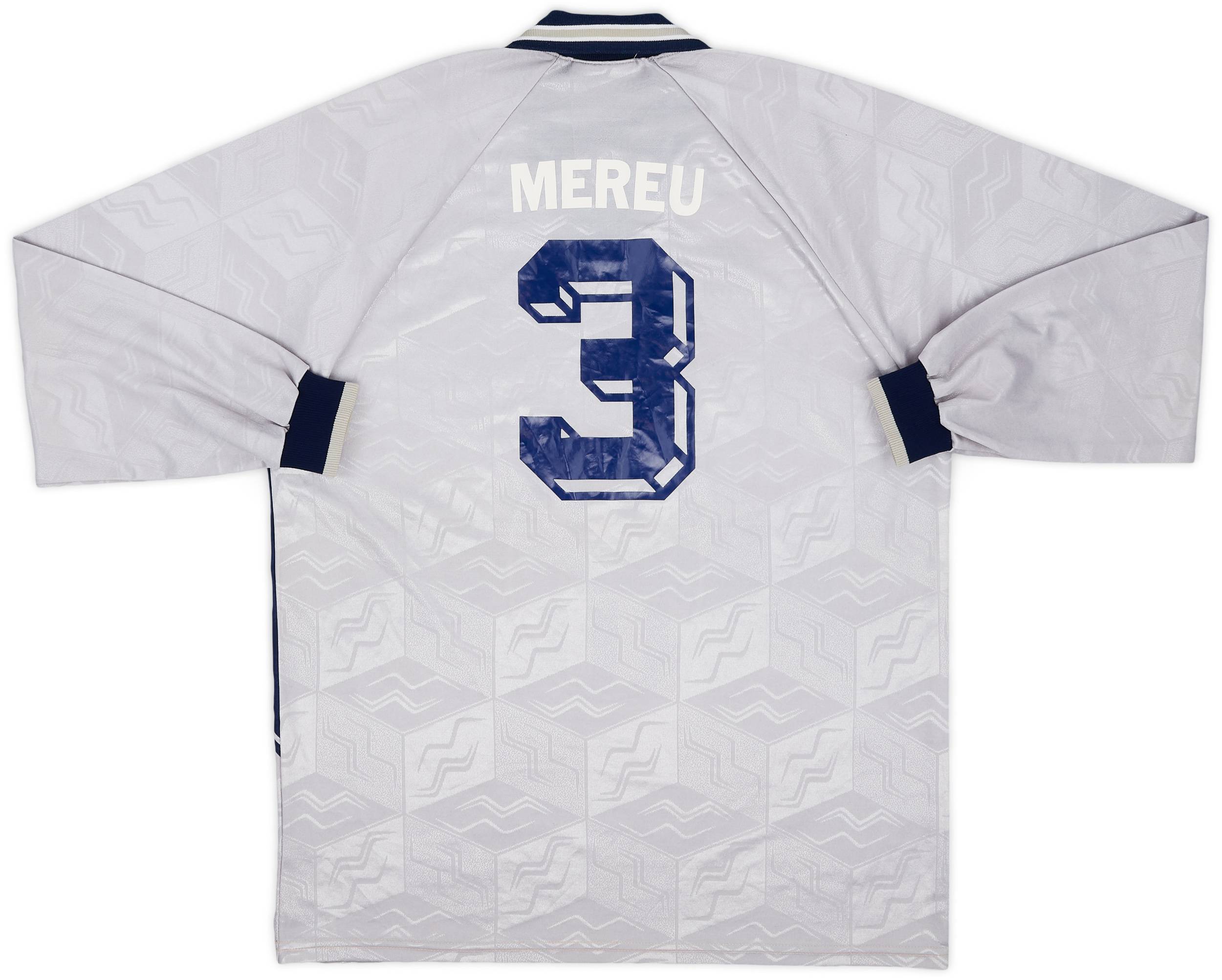 2000s Errea Template L/S Shirt (Hellas Verona) Mereu #3 - 9/10 - (XXL)