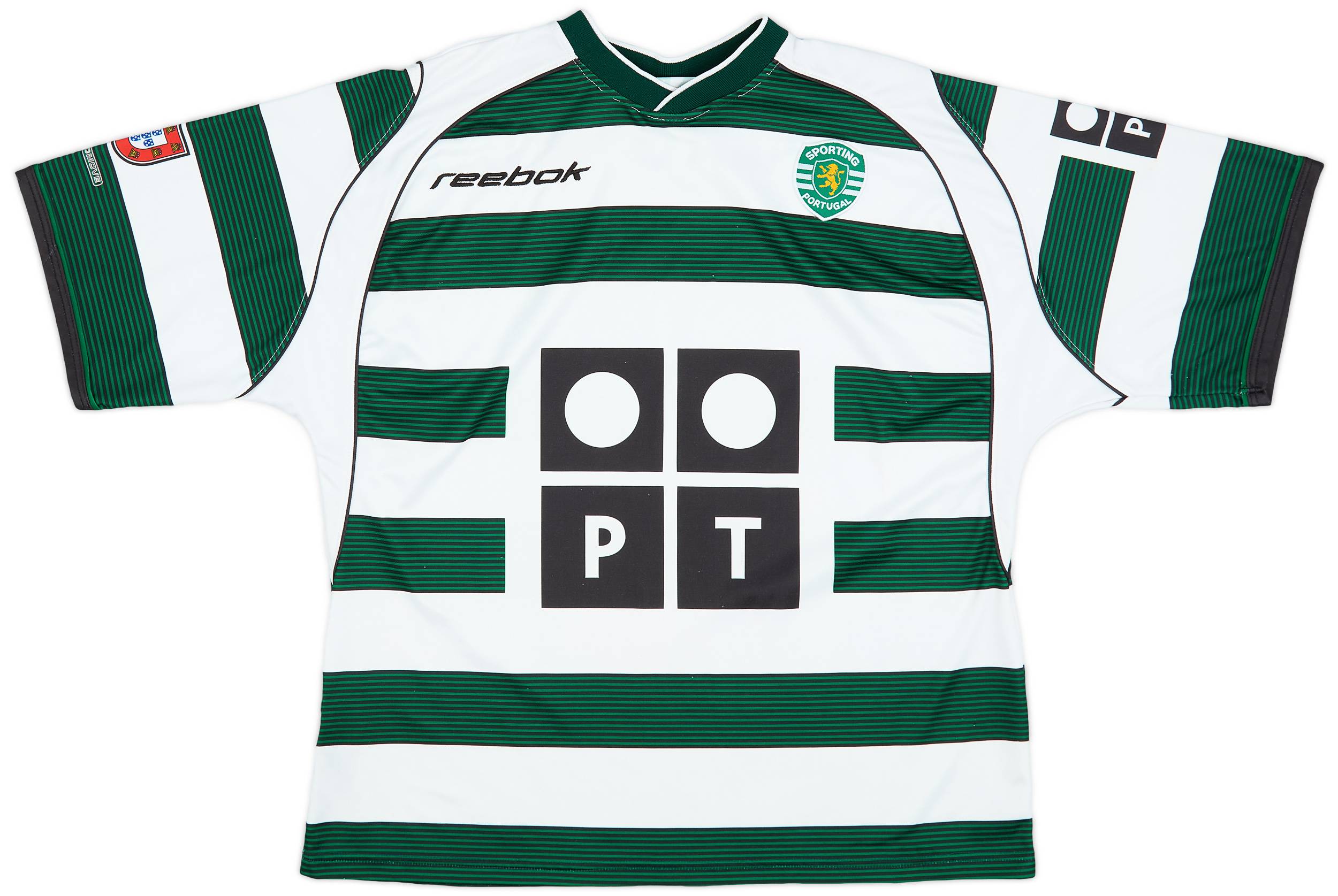 2002-03 Sporting Lisbon Home Shirt - 7/10 - (M)