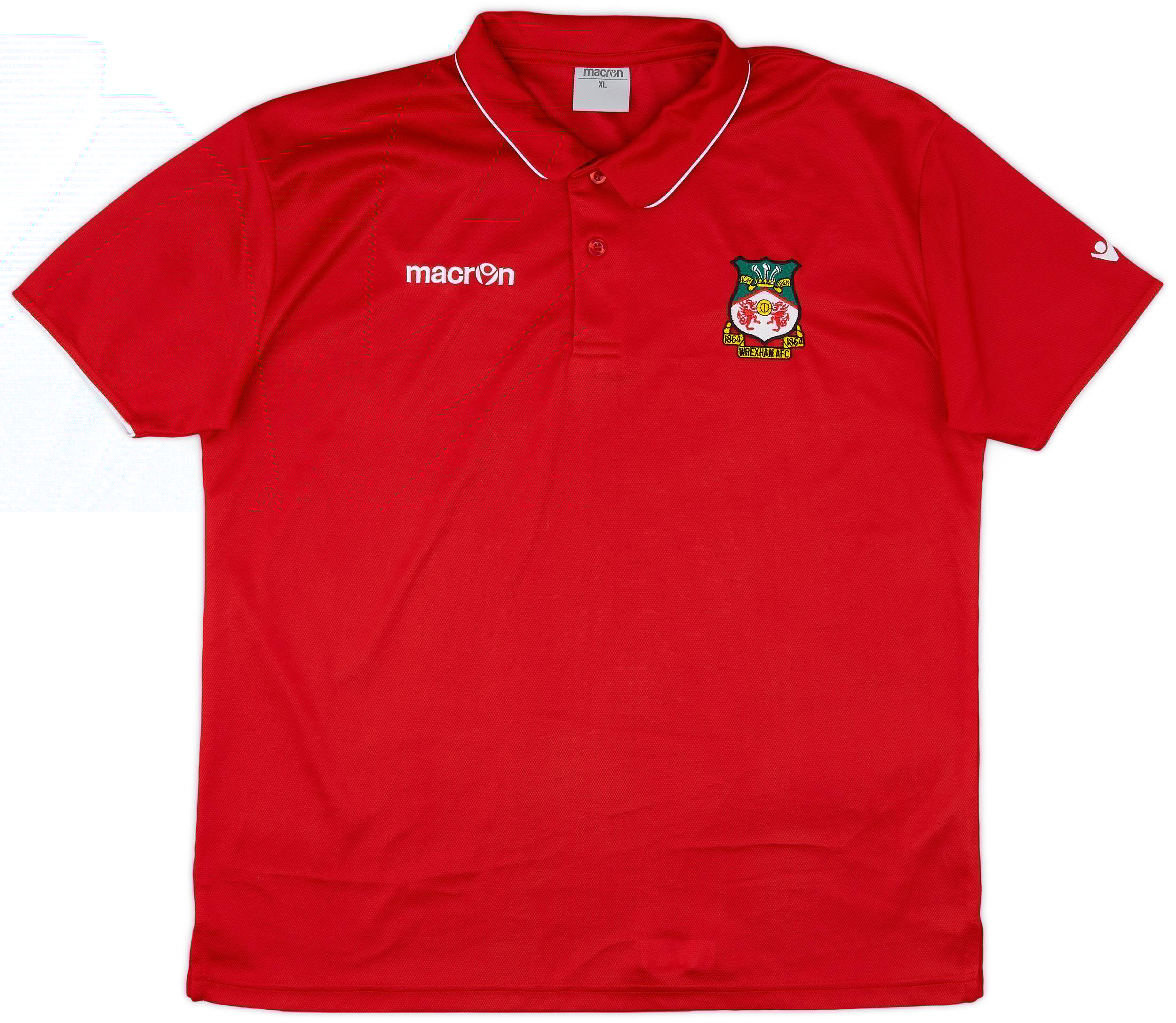 2018-19 Wrexham Macron Polo Shirt - 8/10 - (XL)