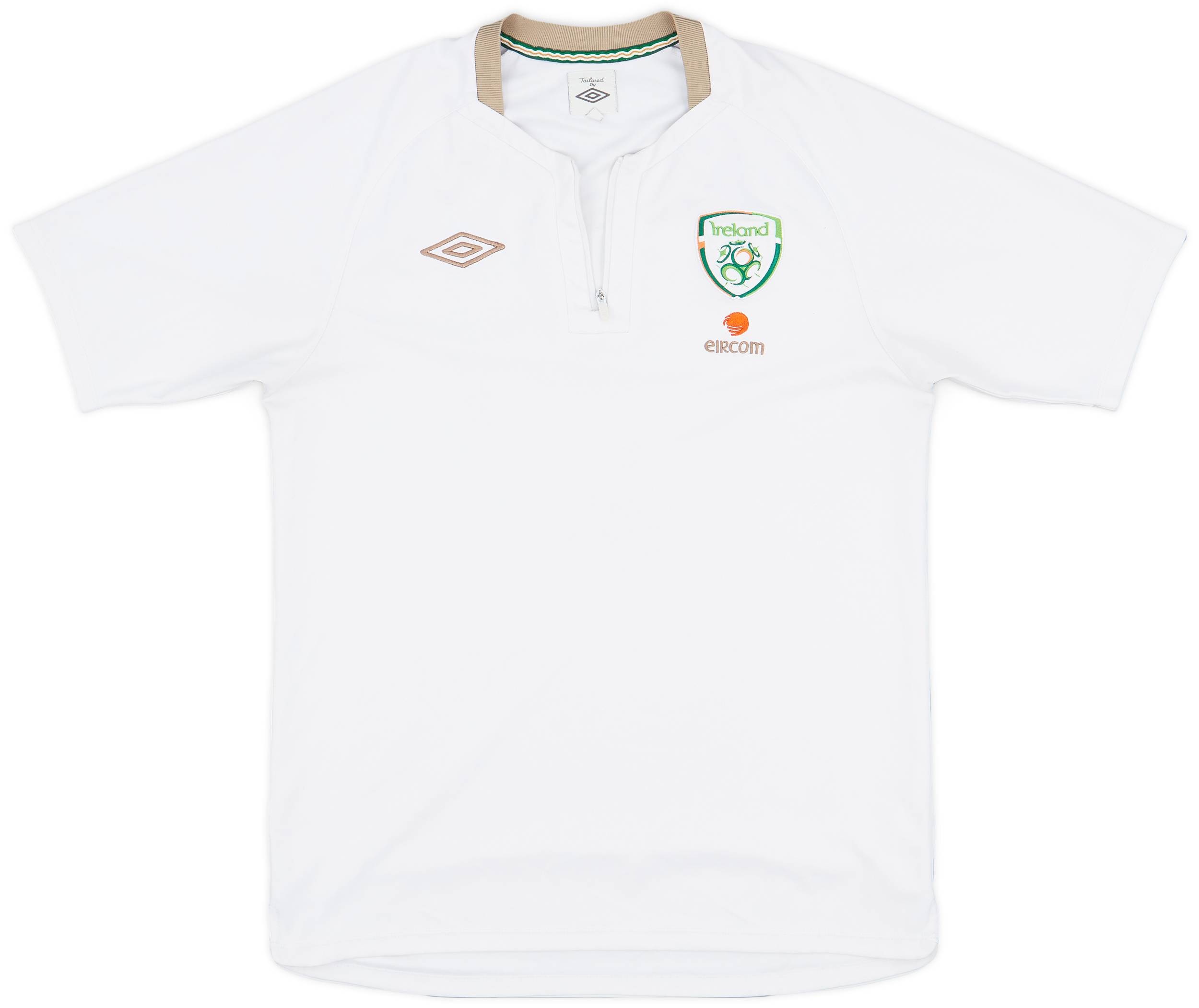 2010-12 Ireland Umbro 1/4 Zip Training Top - 4/10 - (L)