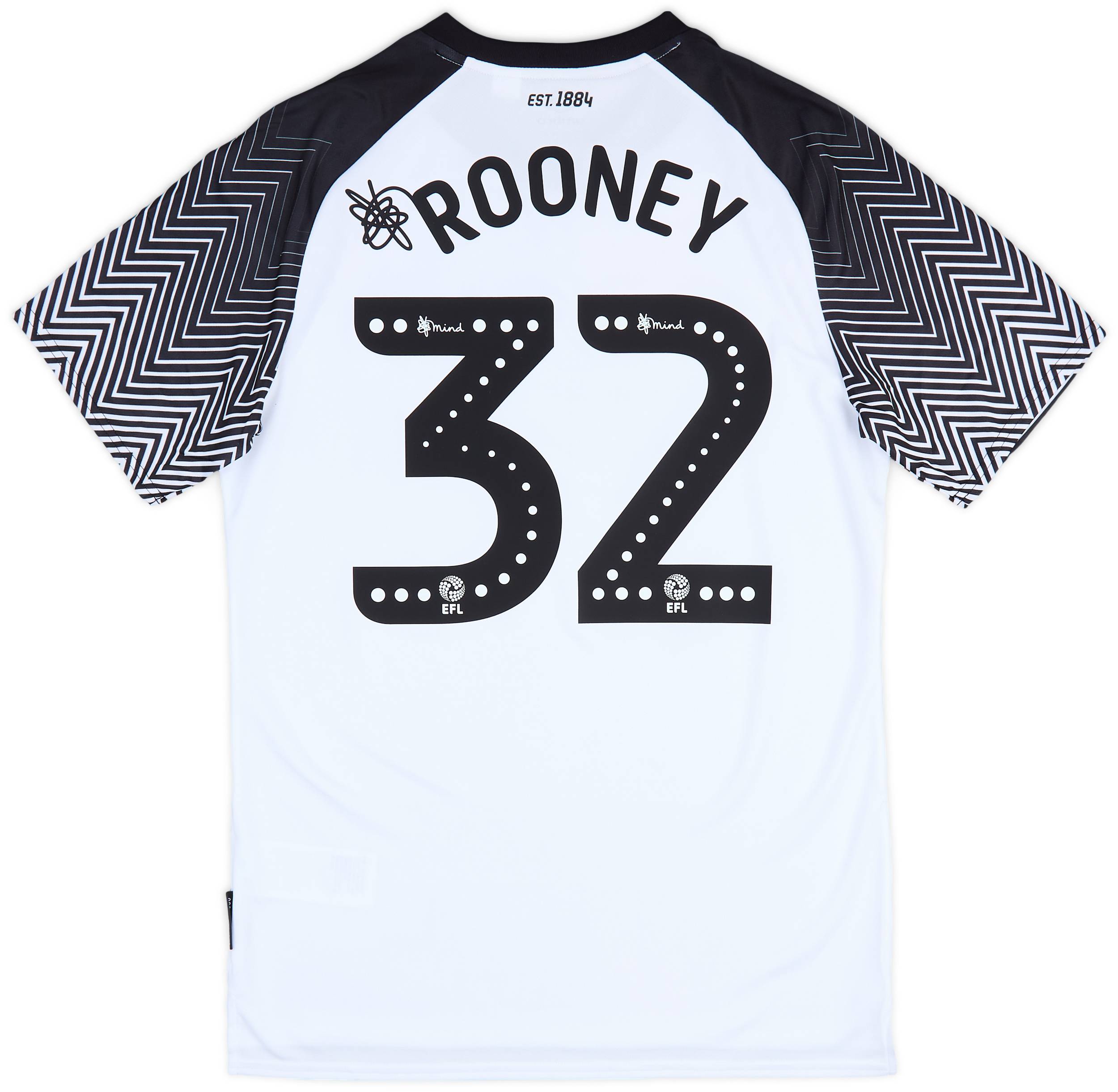 ウェア UMBRO DERBY COUNTY Rooney 2019-20 Derby County Home Shirt Rooney #32