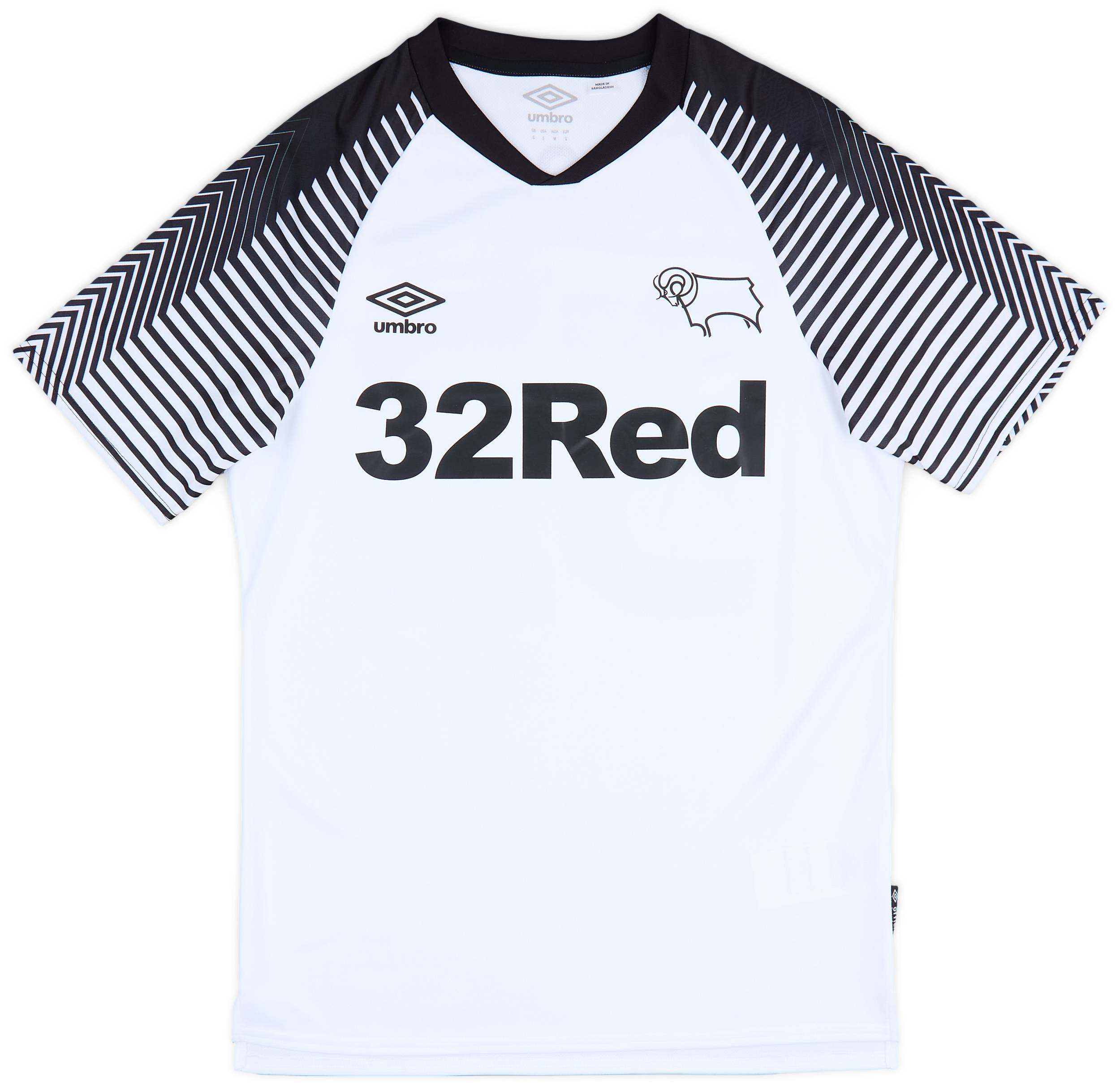 ウェア UMBRO DERBY COUNTY Rooney 2019-20 Derby County Home Shirt Rooney #32