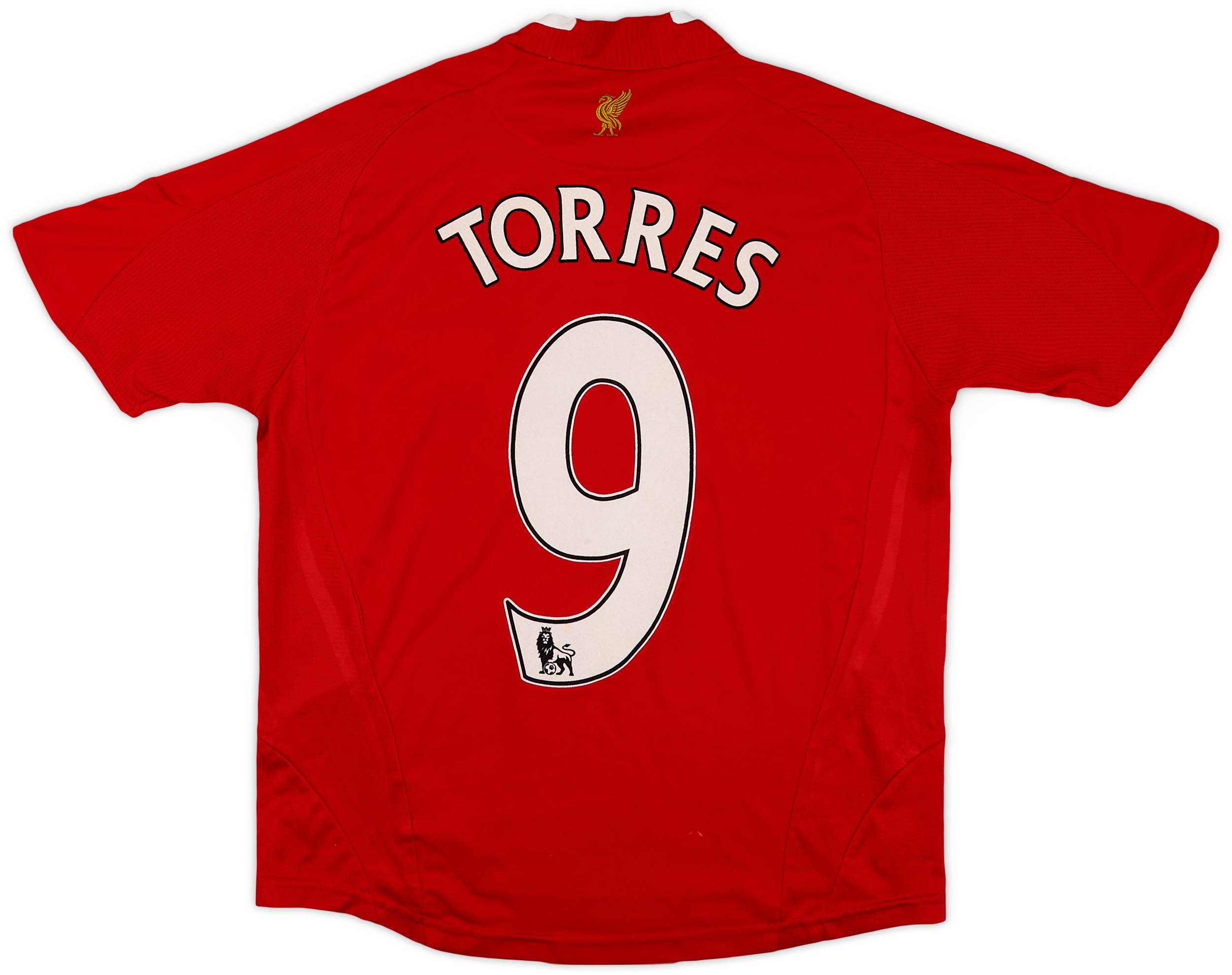 2008-10 Liverpool Home Shirt Torres #9 - 8/10 - (M.Boys)