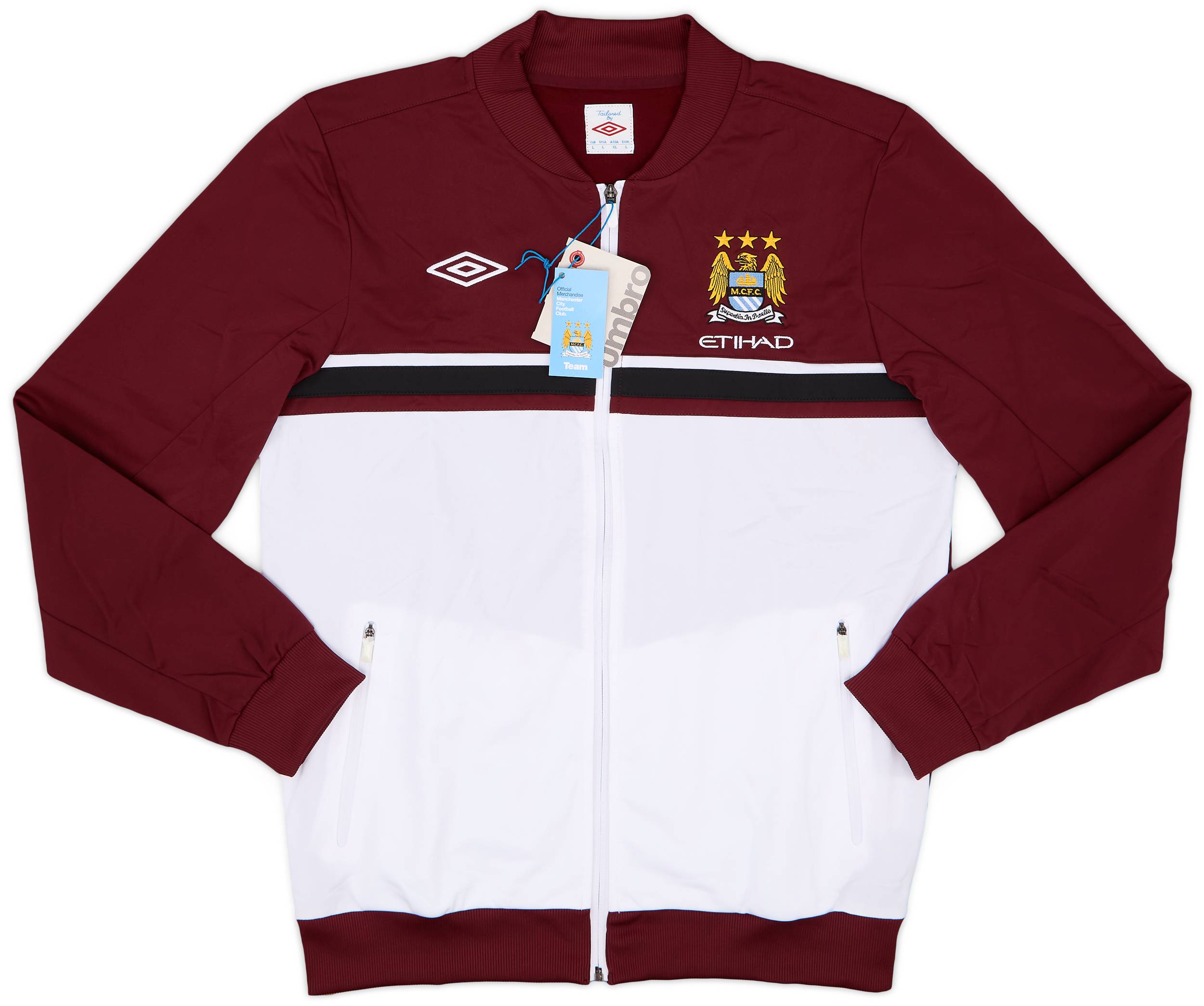 2012-13 Manchester City Umbro Track Jacket (L)