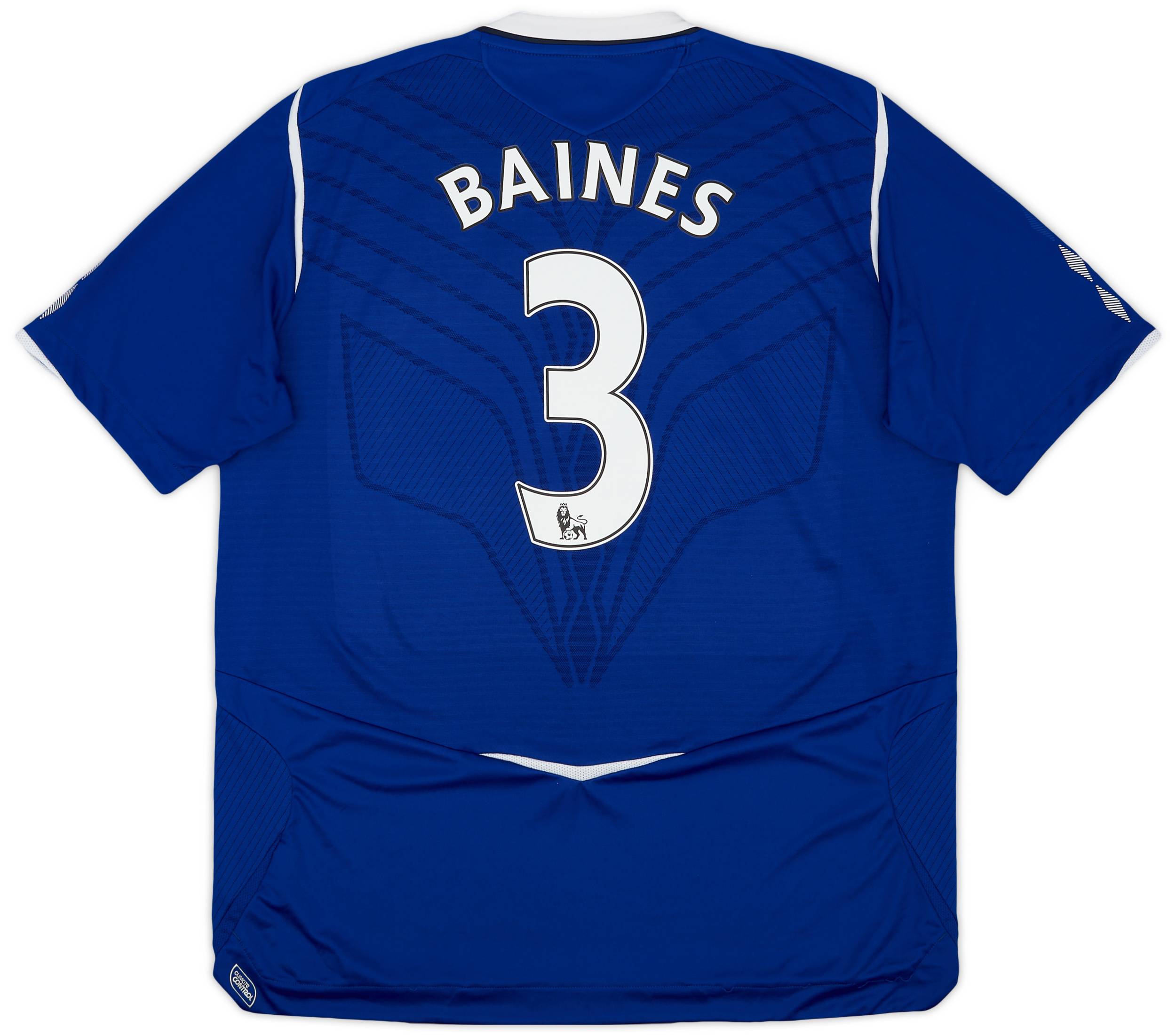 2008-09 Everton Home Shirt Baines #3 - 8/10 - (XL)