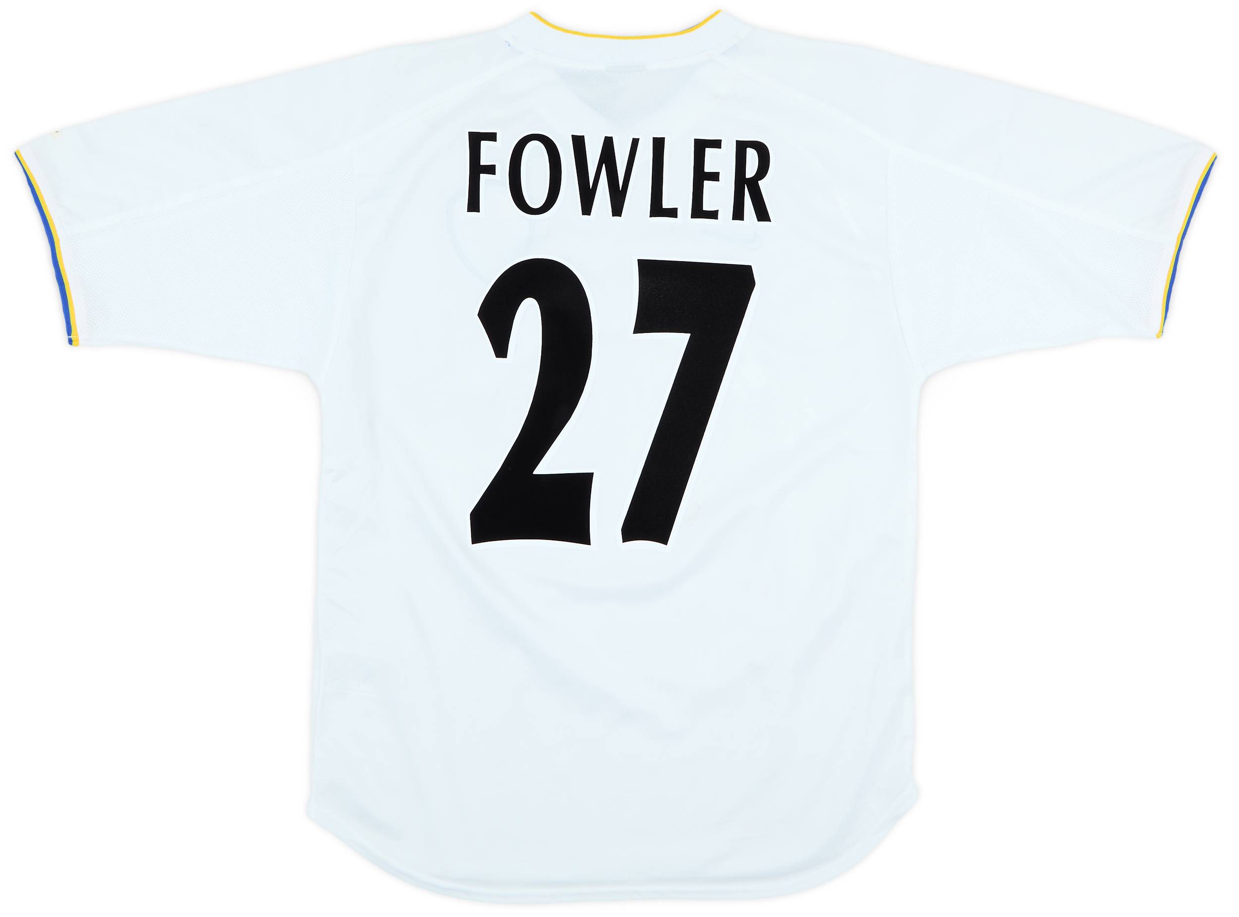 2000-02 Leeds United Home Shirt Fowler #27 (S)