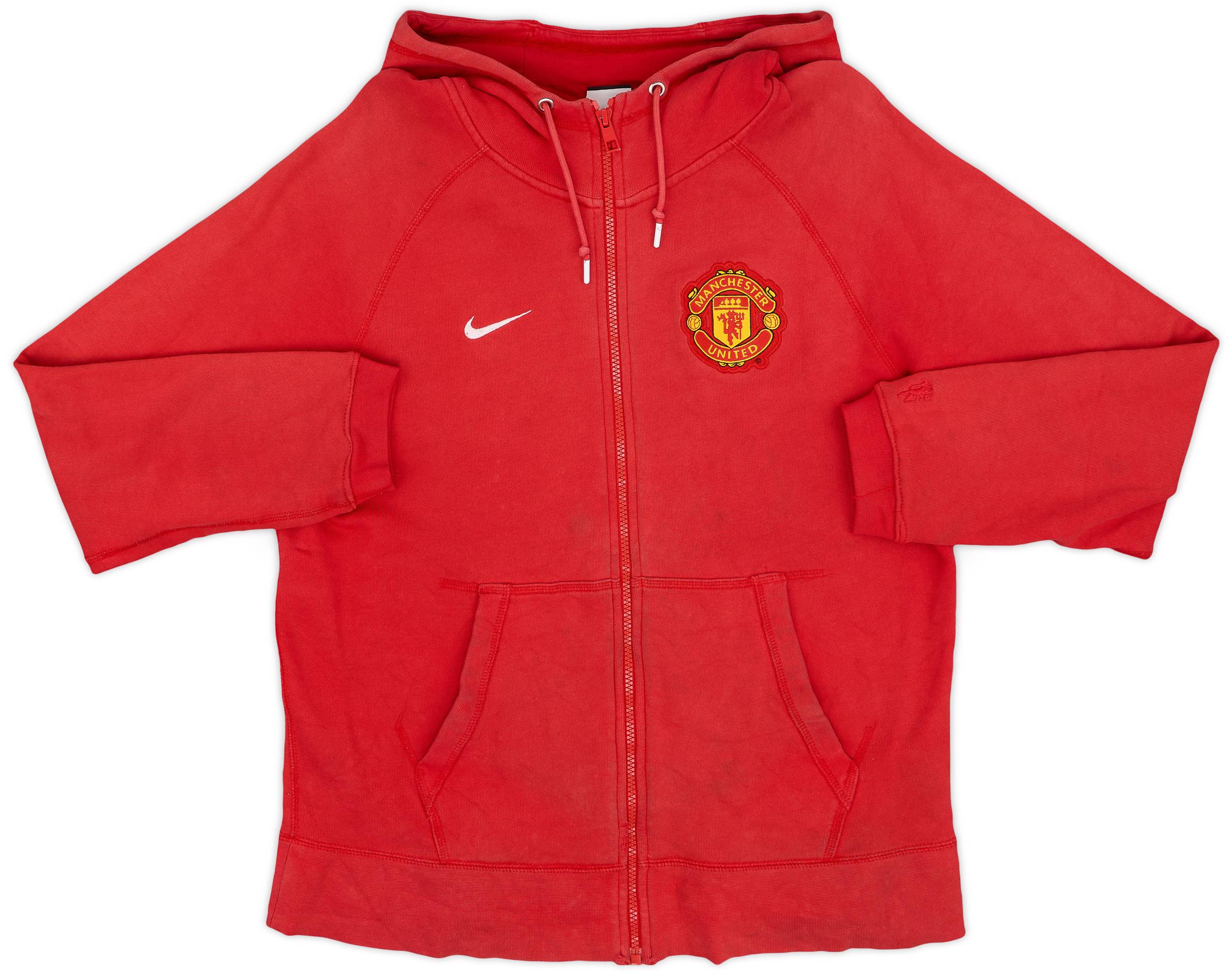 2008-09 Manchester United Nike Hooded Sweat Top - 5/10 - (XL)