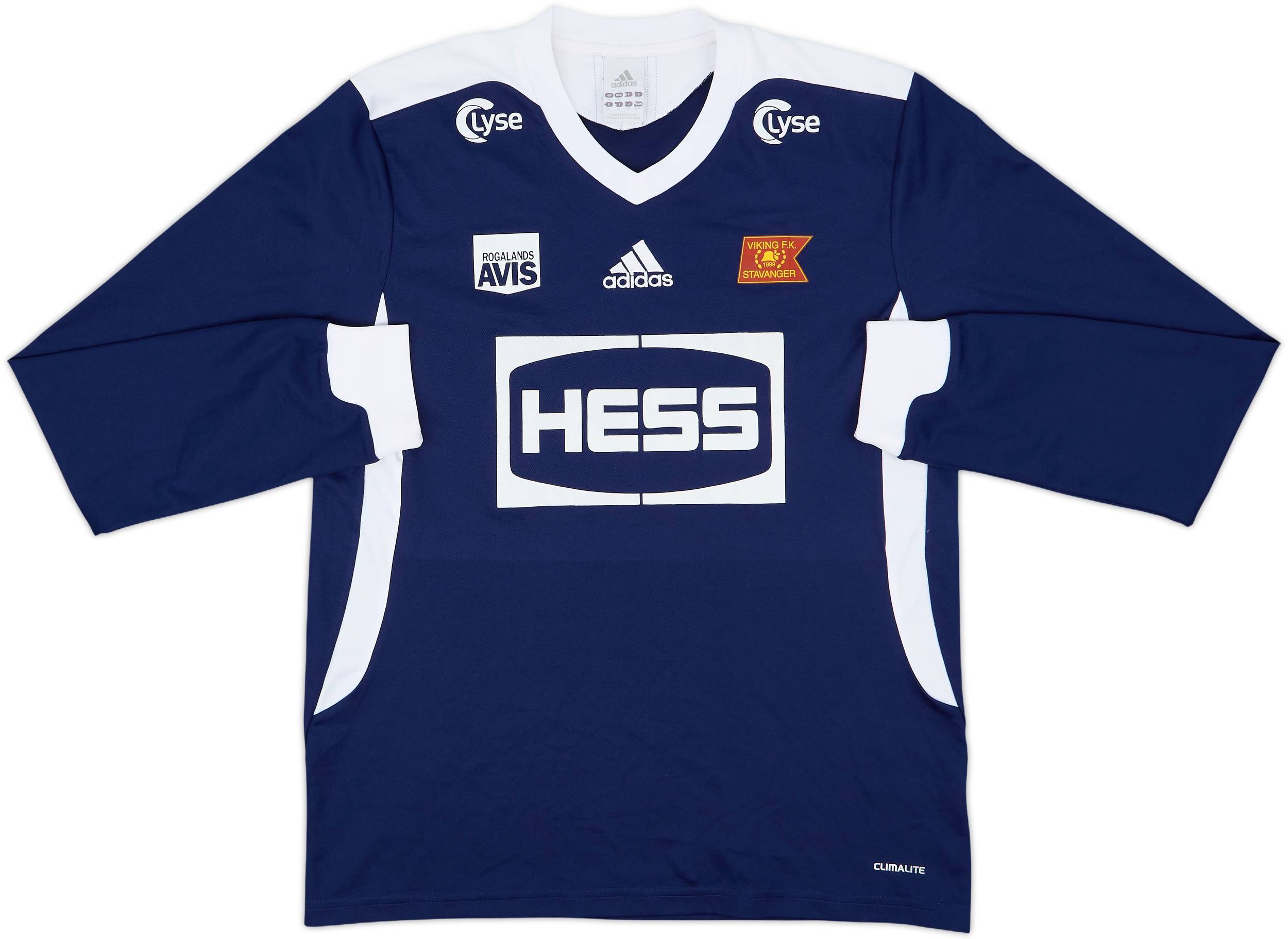 2009-10 Viking FK adidas Training L/S Shirt - 7/10 - (S)