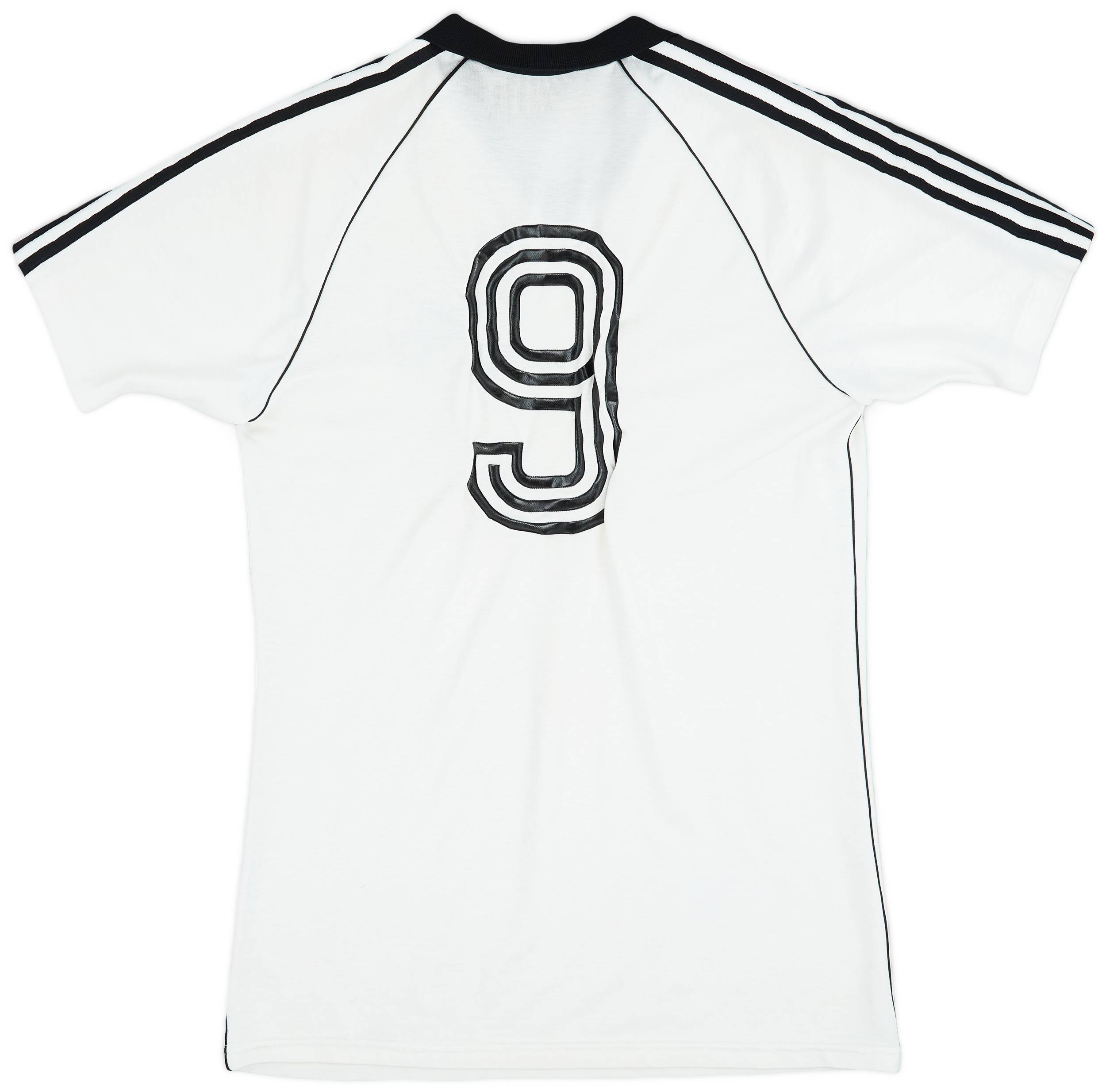 1982 West Germany World Cup Home Shirt #9 - 8/10 - (L)