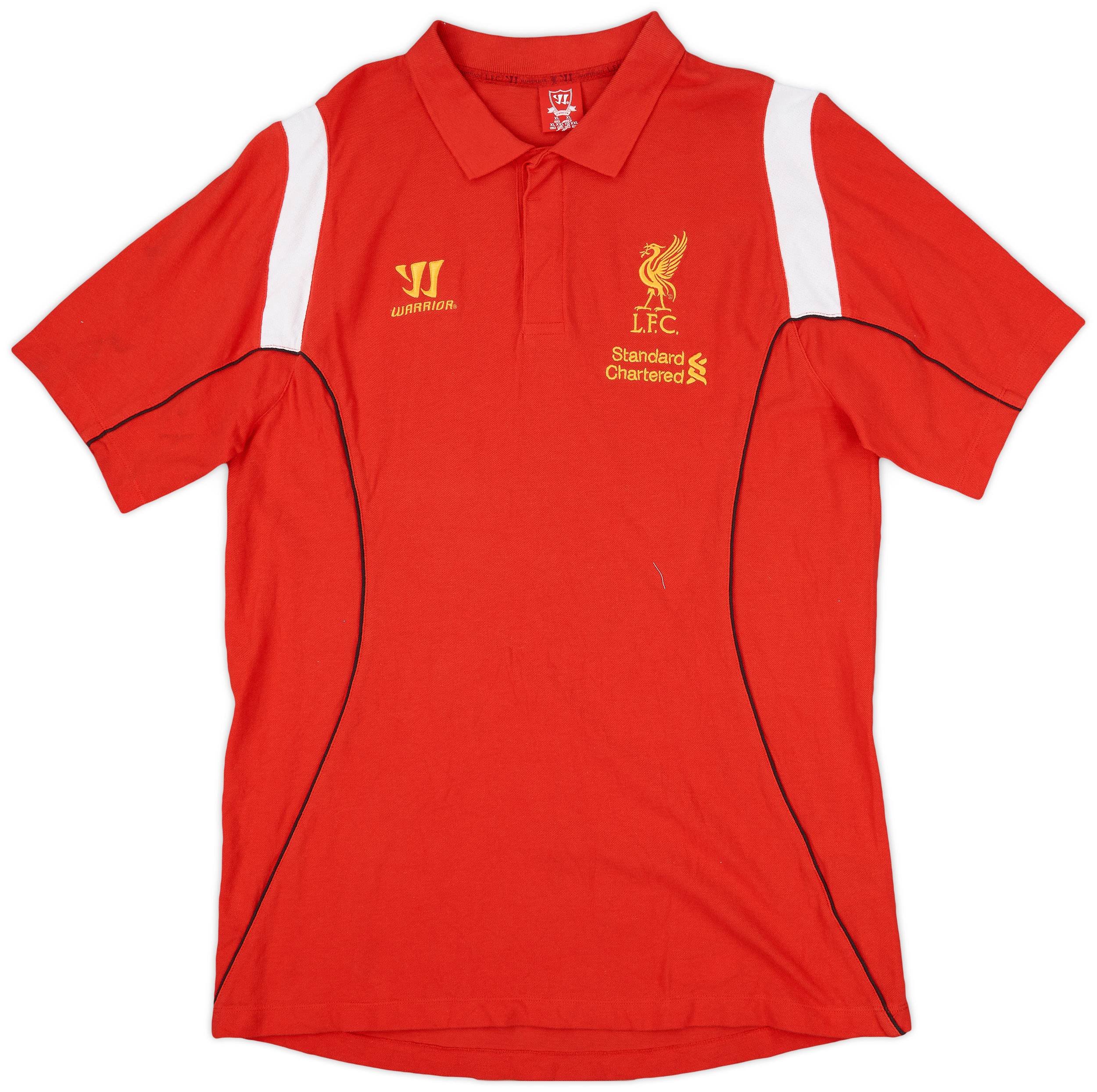 2013-14 Liverpool Warrior Polo Shirt - 9/10 - (XL)