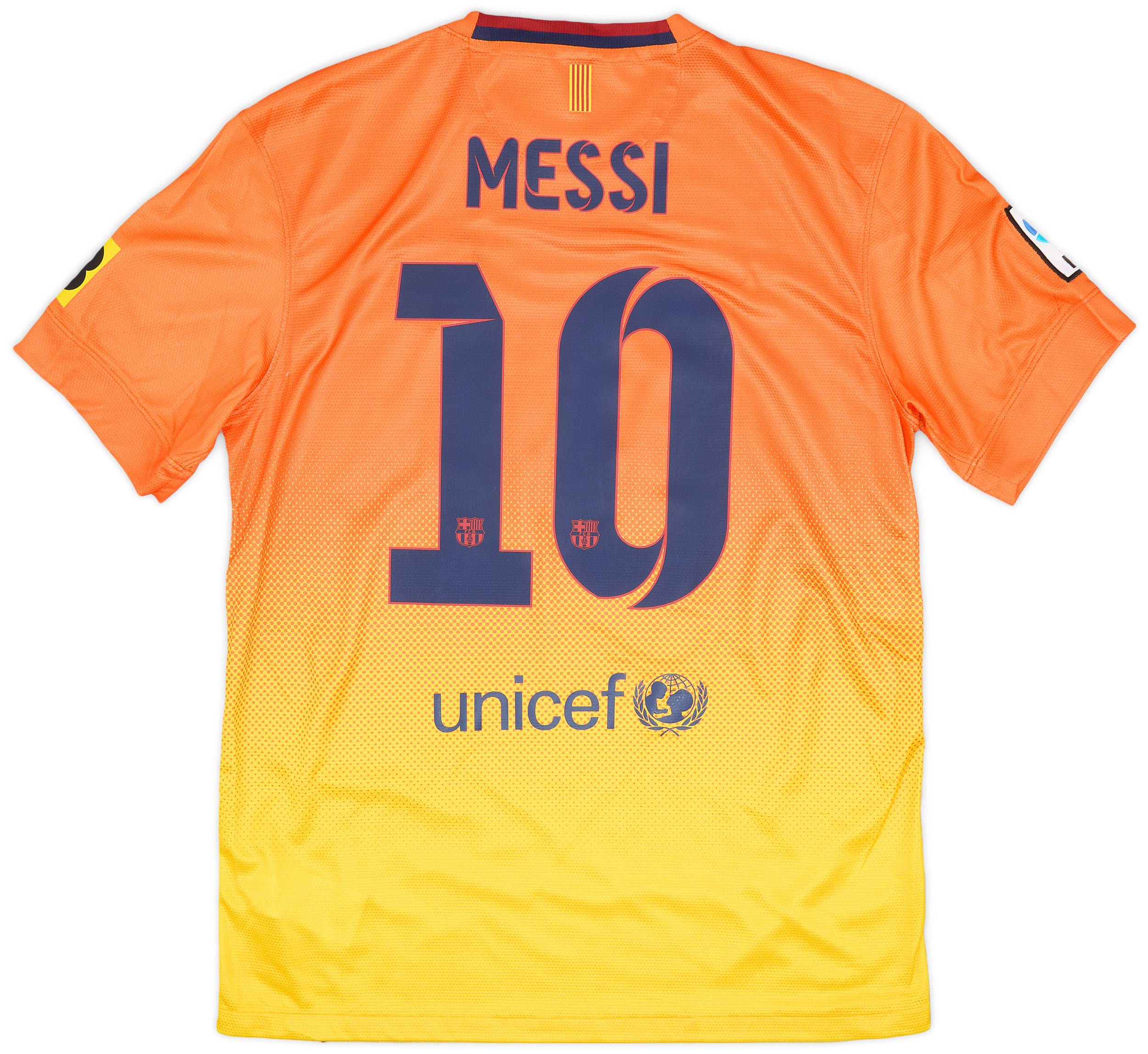 2012-13 Barcelona Away Shirt Messi #10 (M)