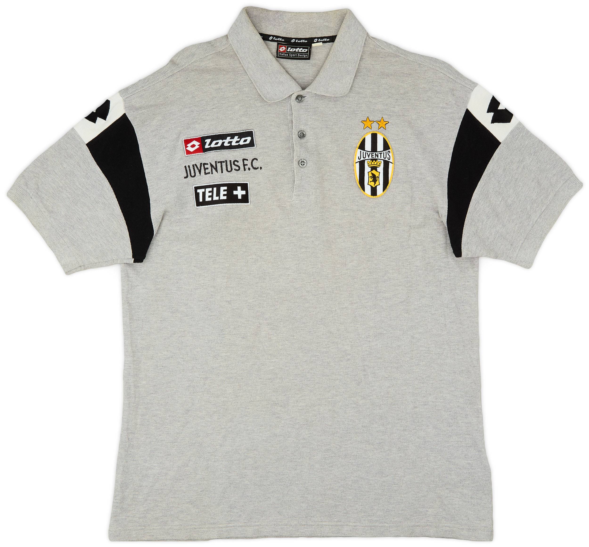 2000-01 Juventus Lotto Polo Shirt - 8/10 - (XL)