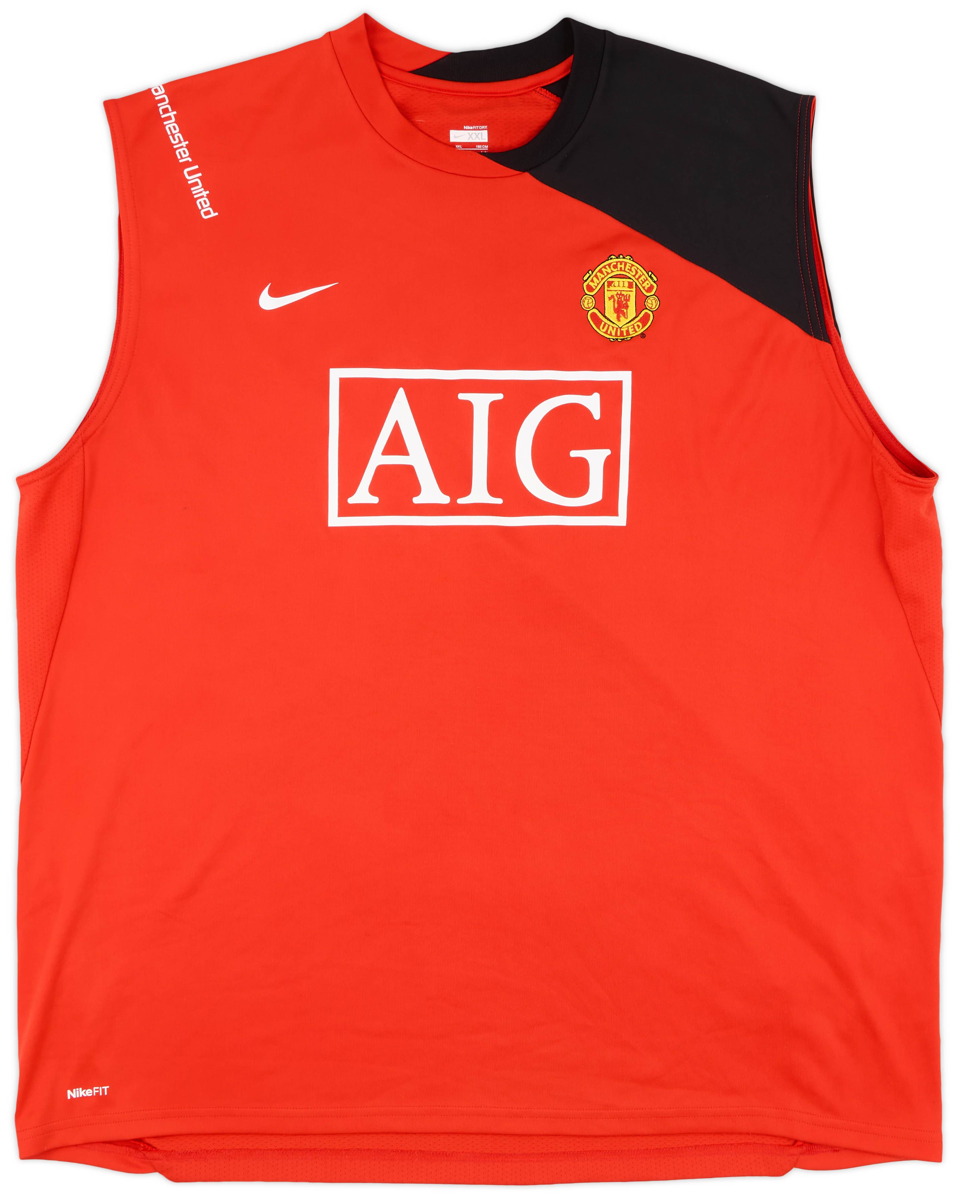 2008 09 Manchester United Nike Training Vest 8 10 XXL