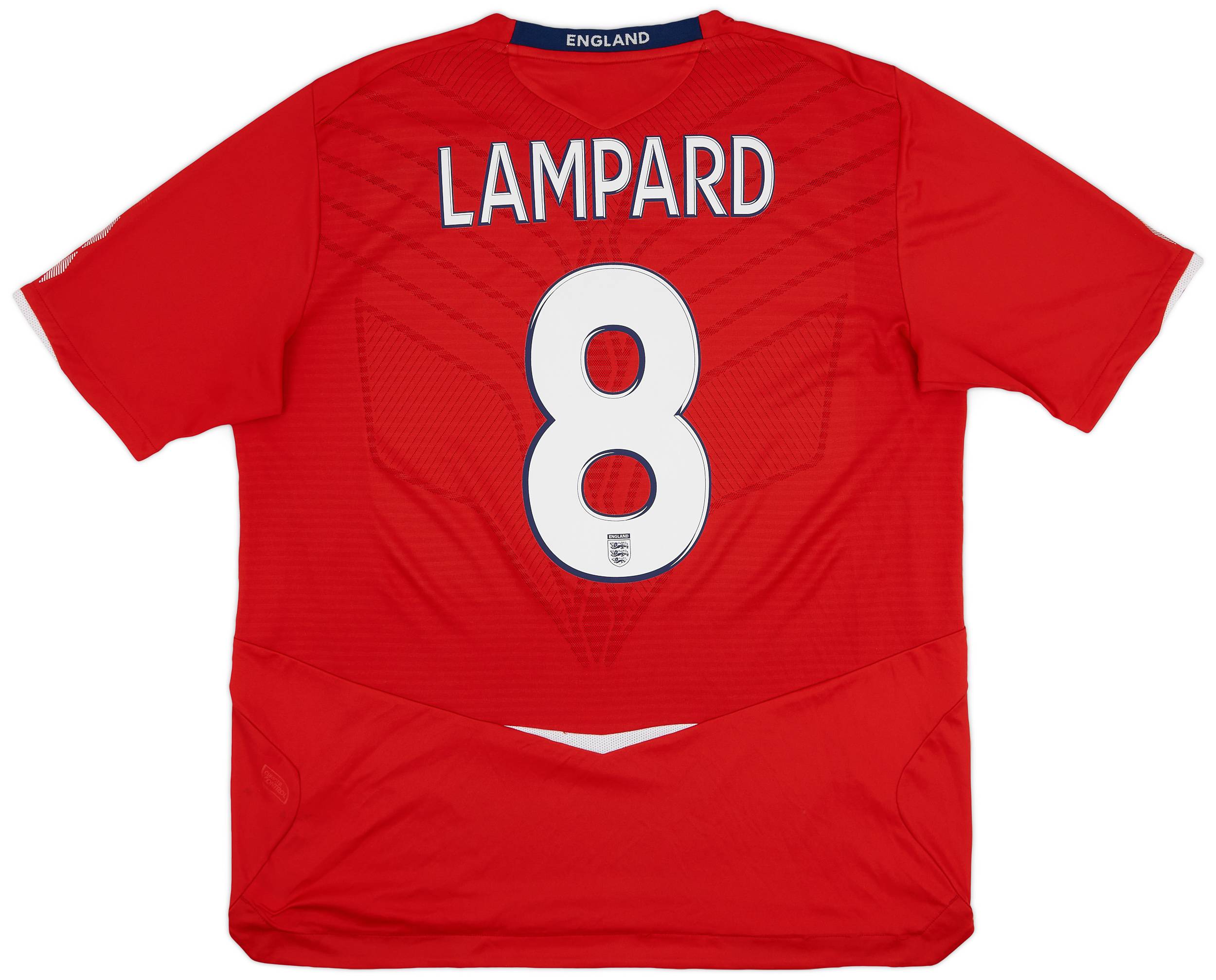 2008-10 England Away Shirt Lampard #8 - 5/10 - (XL)
