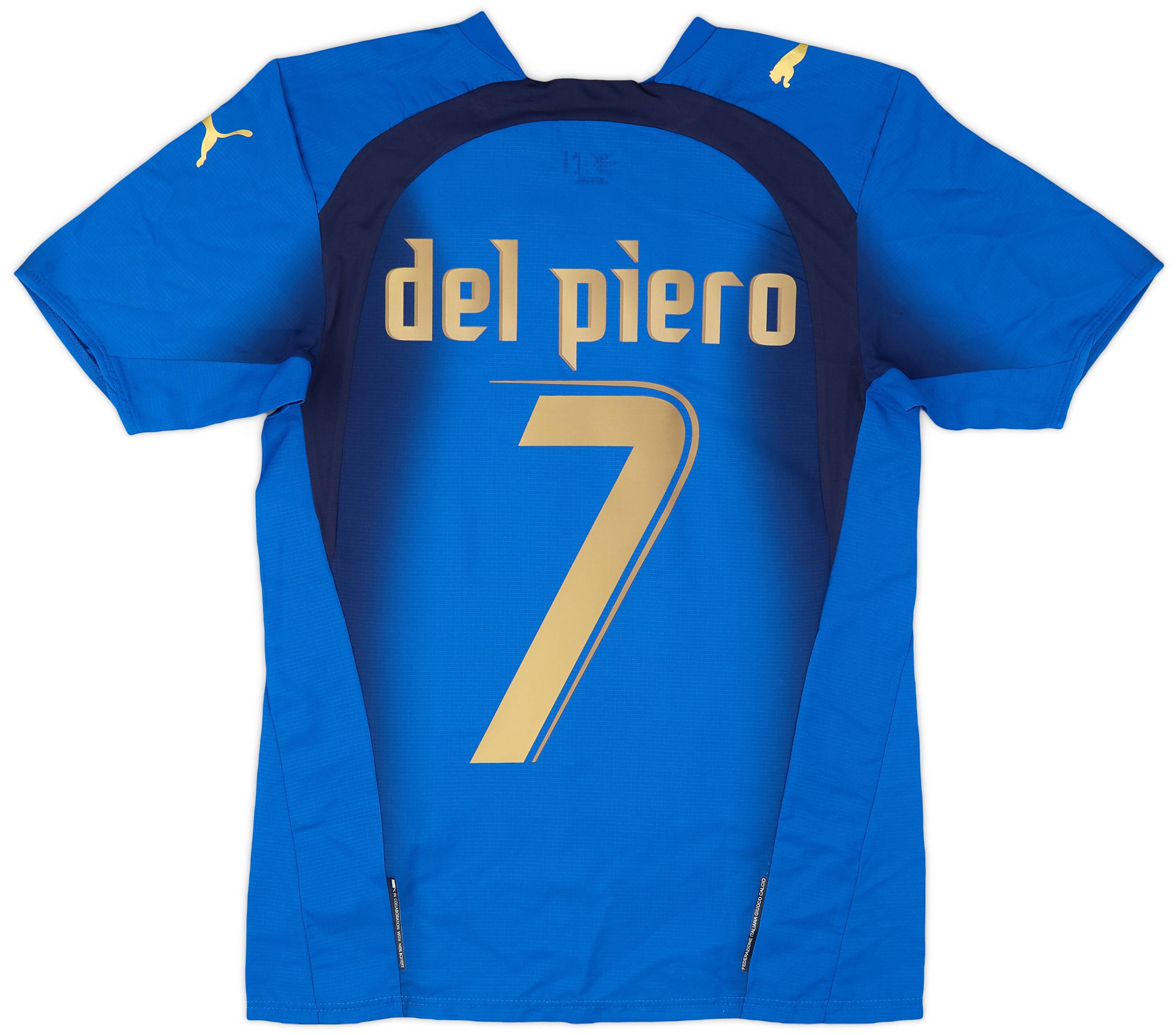 2006 Italy Home Shirt Del Piero #7 (XS)