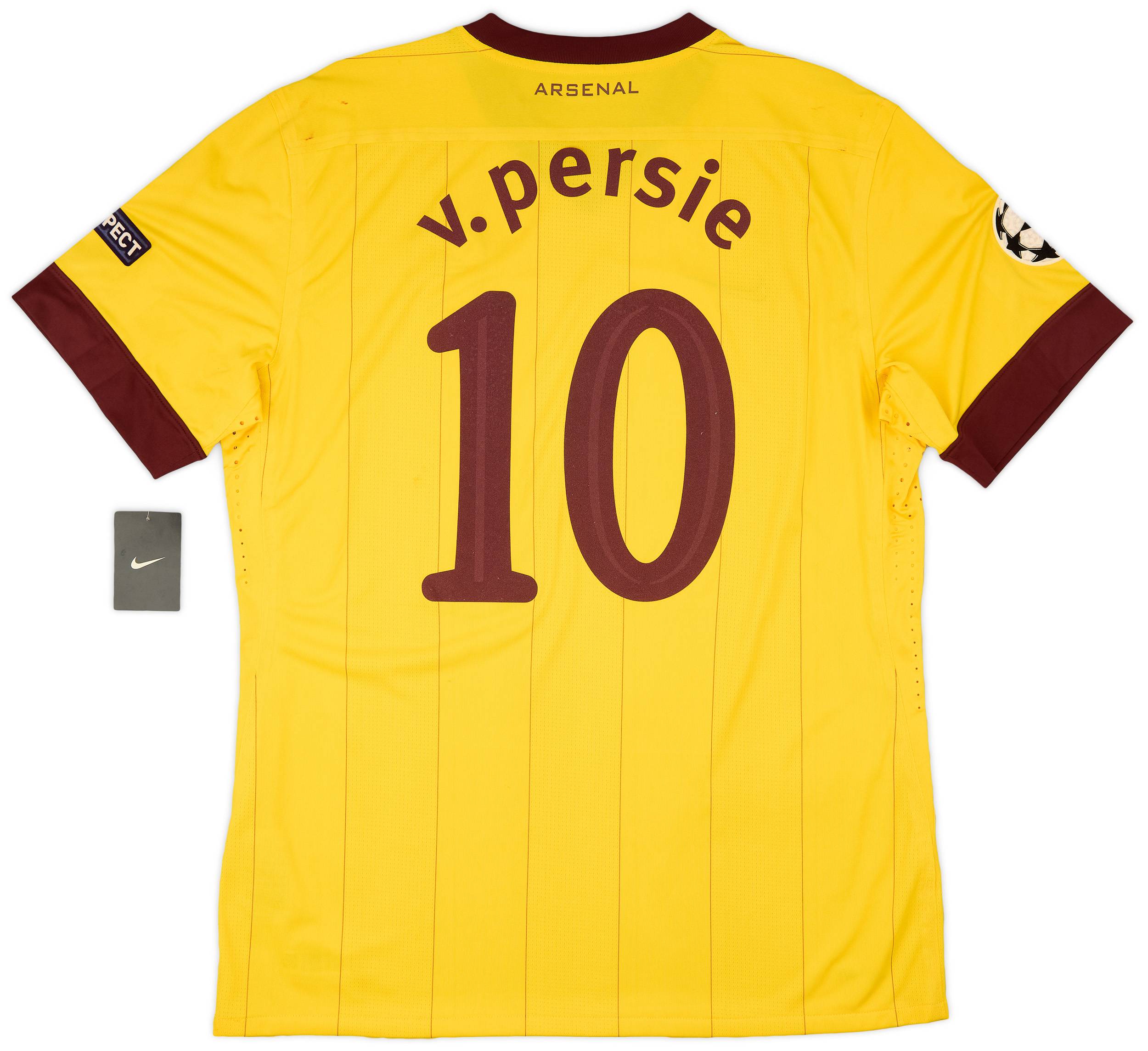 2010-13 Arsenal Player Issue Away Shirt v. Persie #10 (XL)