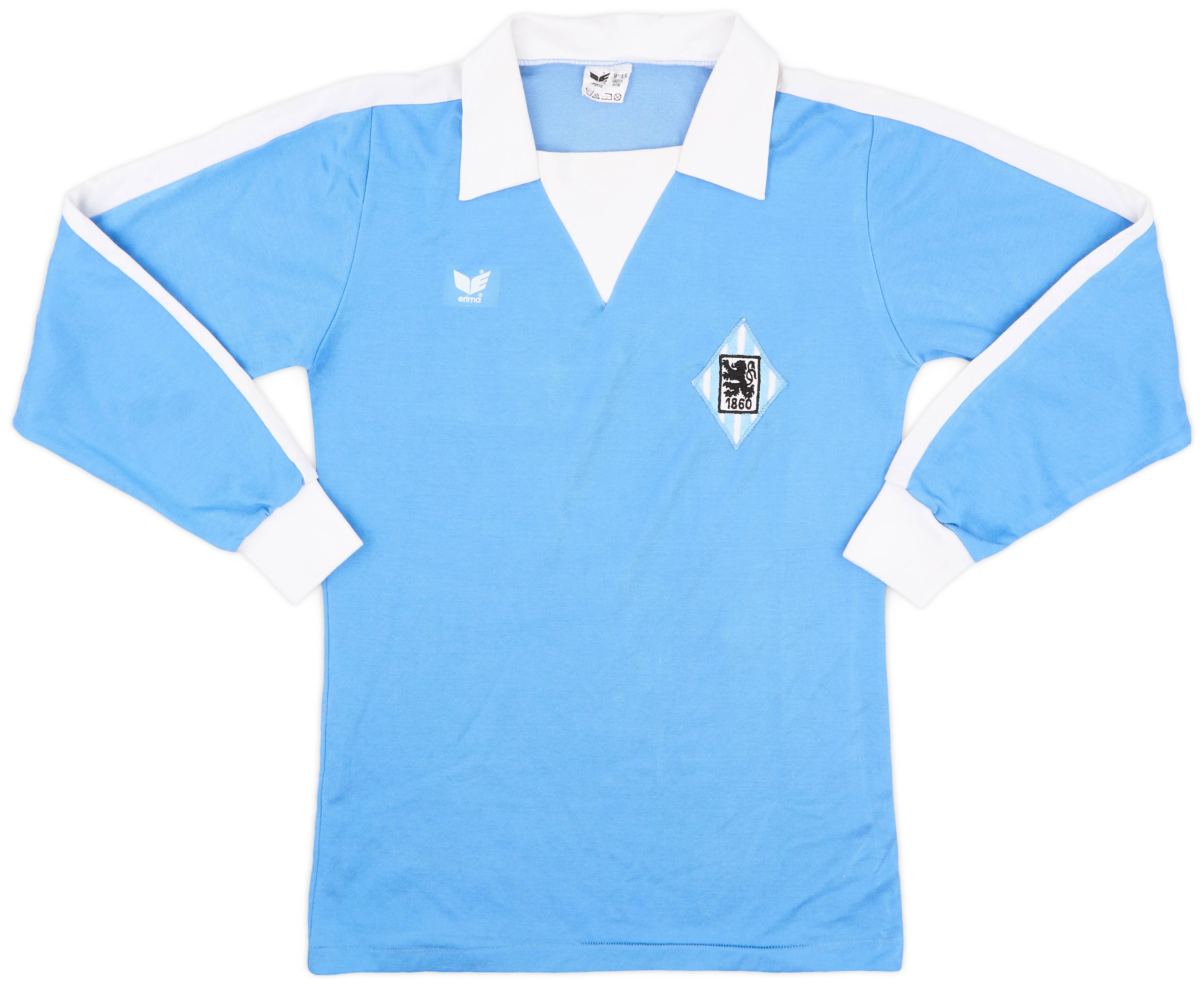 1972-73 1860 Munich Home L/S Shirt - 9/10 - (M)