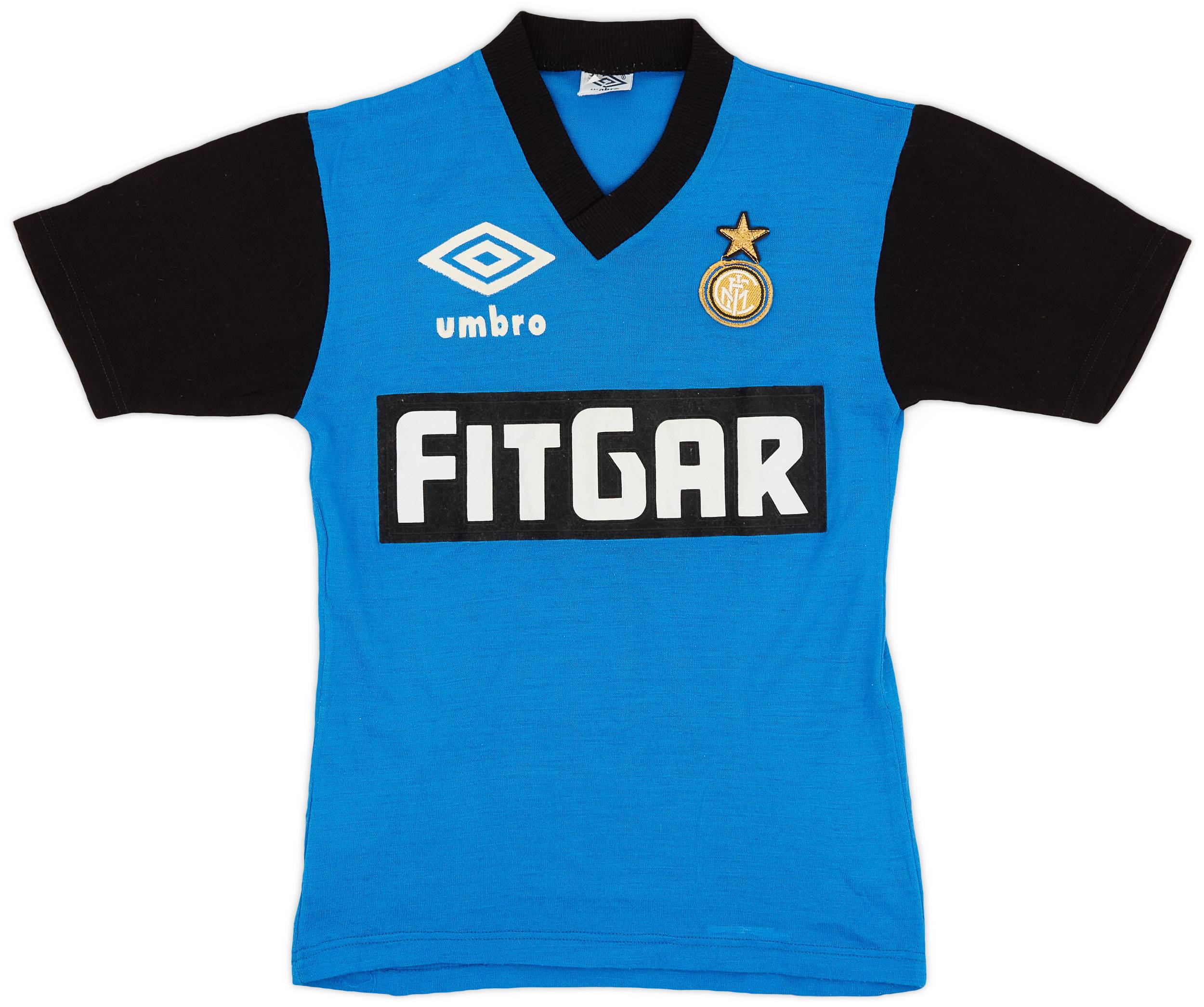 1991-92 Inter Milan Umbro Training Shirt - 9/10 - (XS)