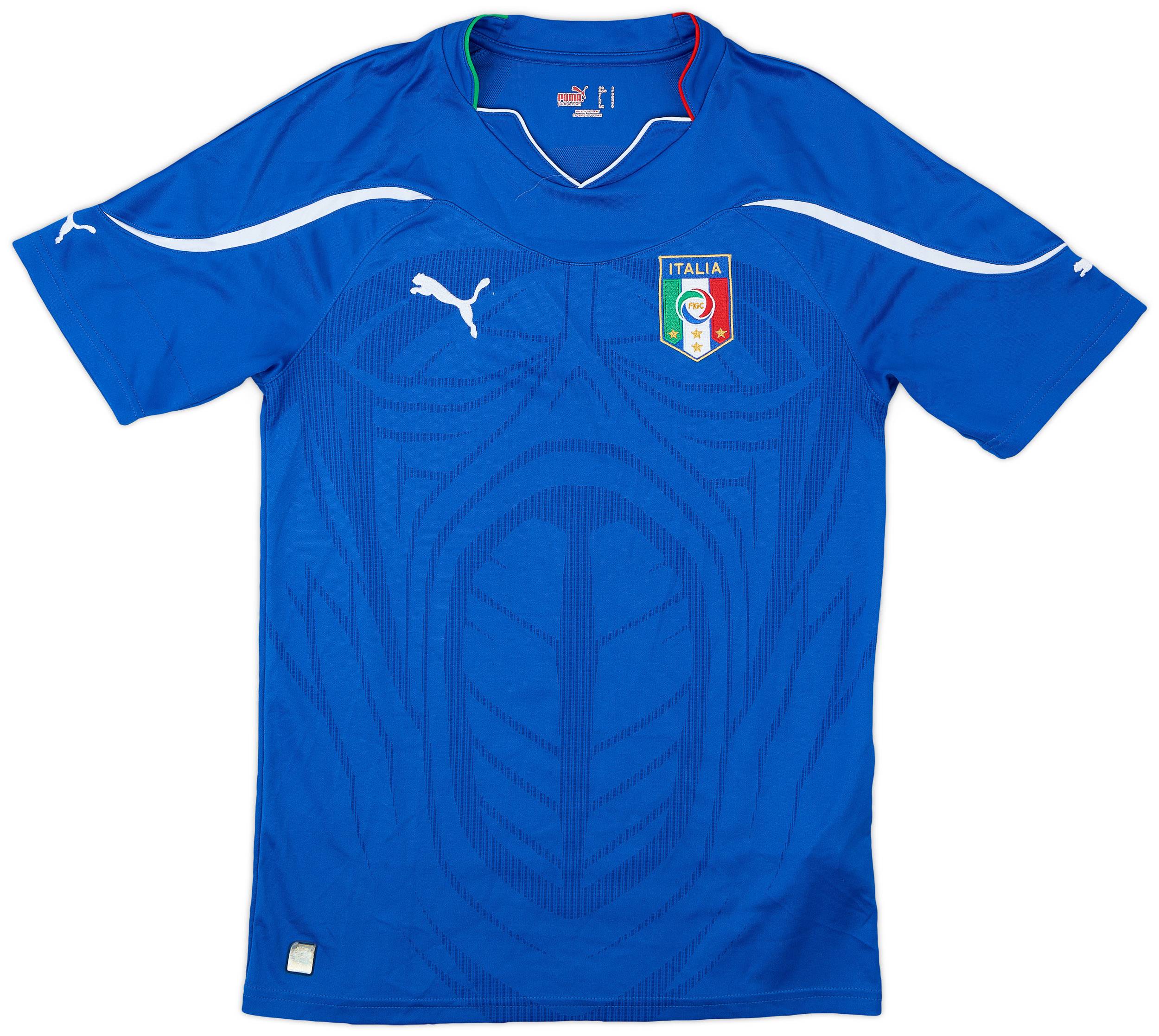 2010-12 Italy Home Shirt - 8/10 - (S)