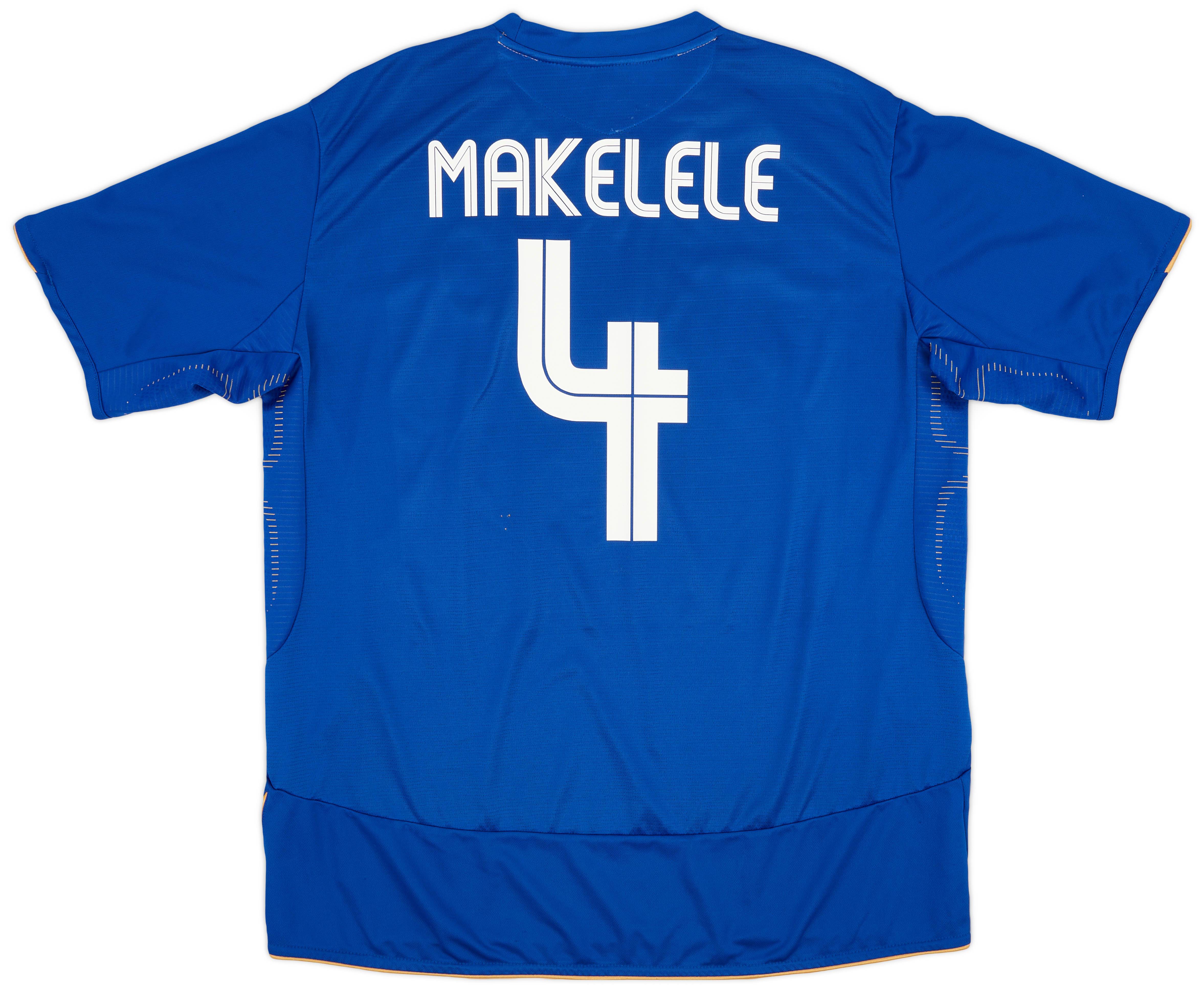 2005-06 Chelsea Centenary Home Shirt Makelele #4 - 7/10 - (XXL)