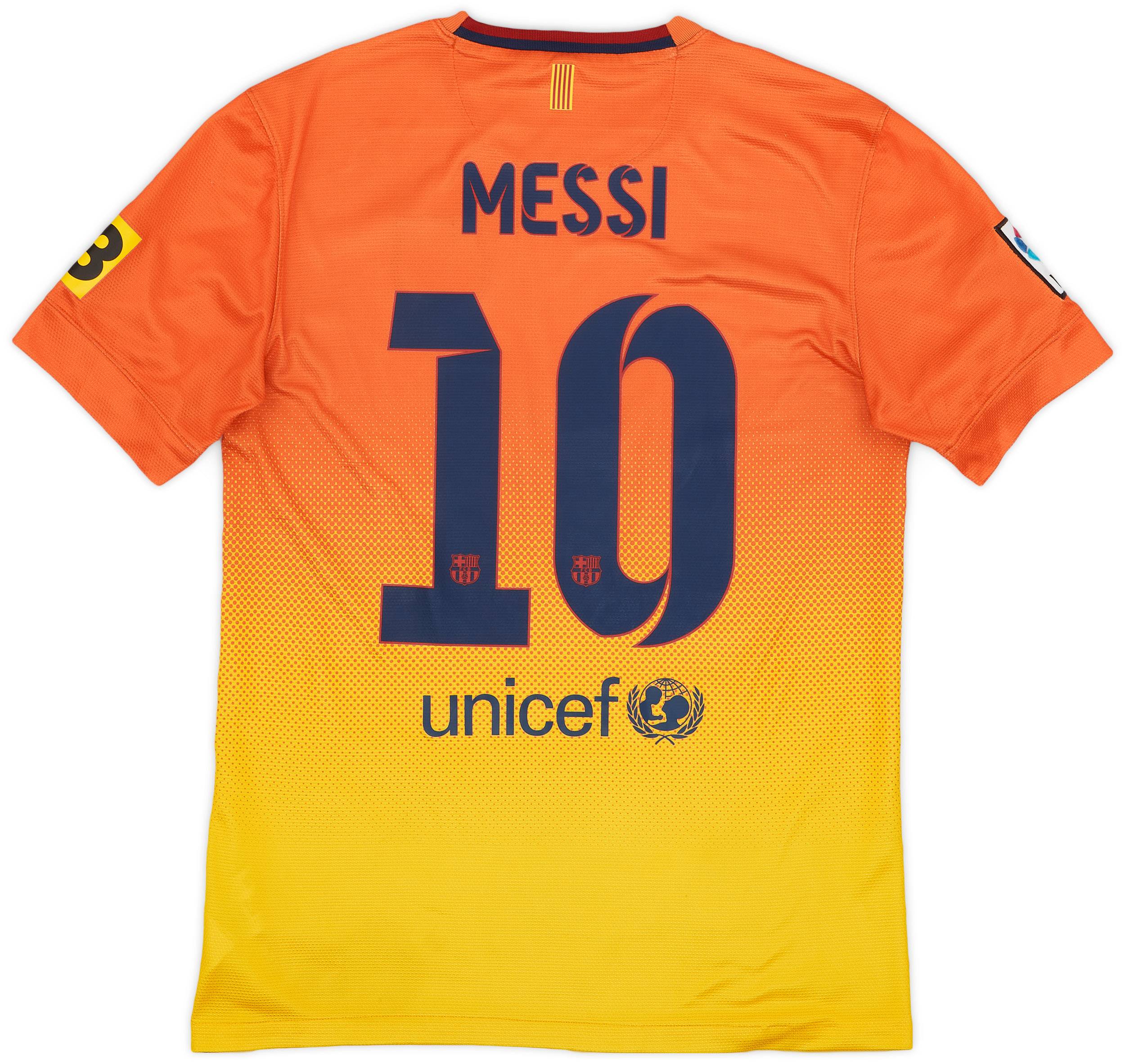 2012-13 Barcelona Away Shirt Messi #10 - 7/10 - (S)