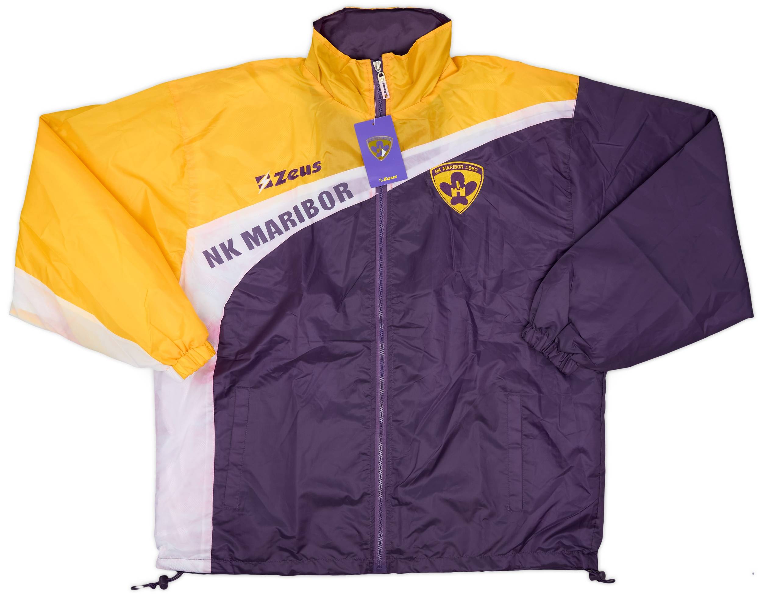 2010-11 NK Maribor Zeus Hooded Rain Jacket (L)