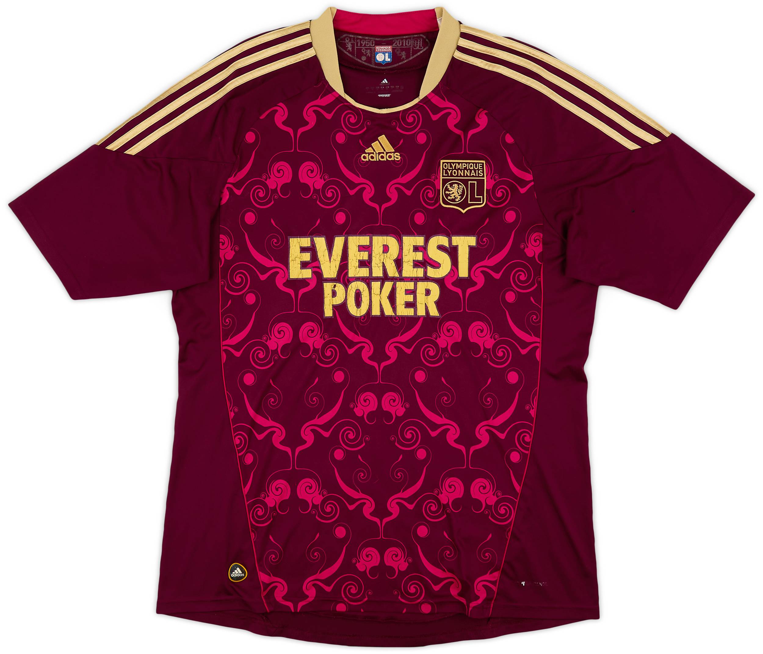 2010-11 Lyon Away Shirt - 4/10 - (XL)