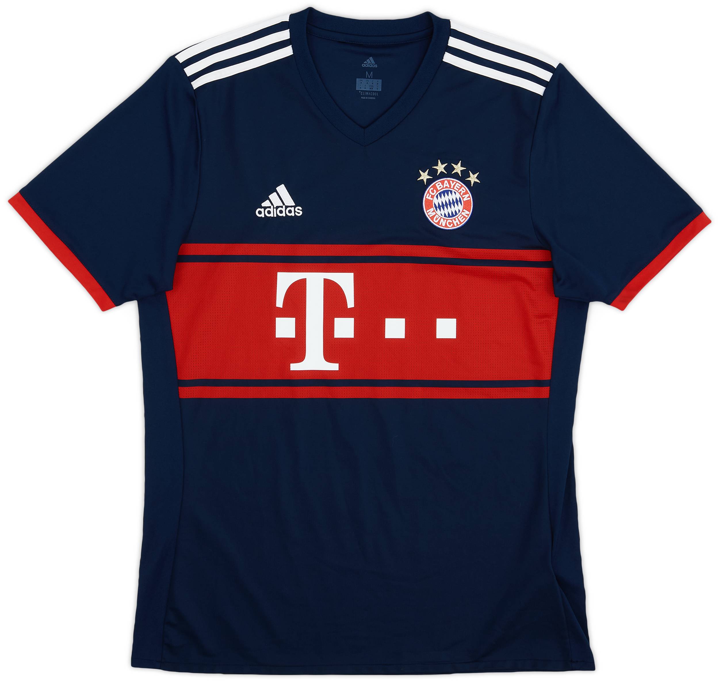 2017-18 Bayern Munich Away Shirt - 8/10 - (M)
