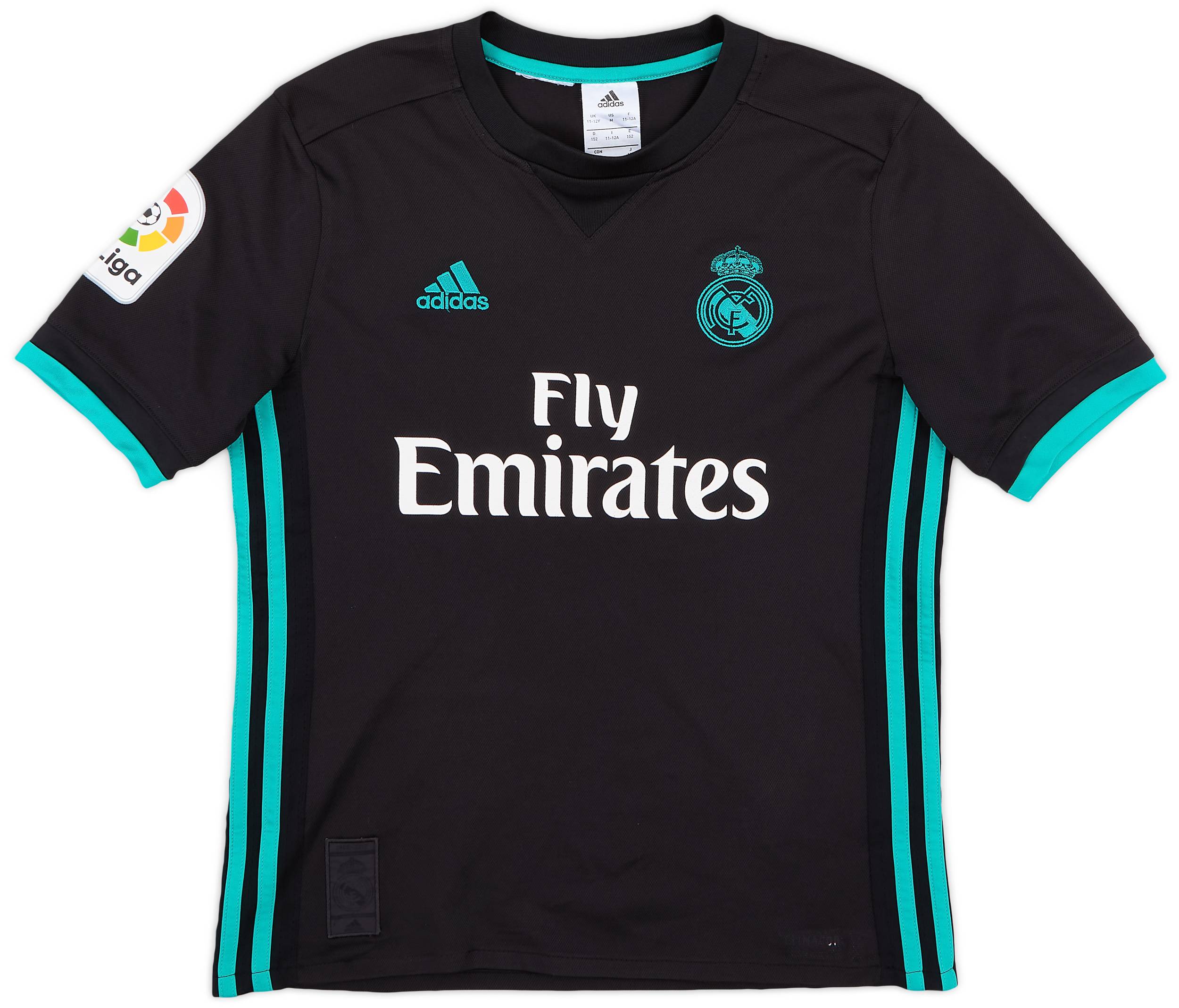 2017-18 Real Madrid Away Shirt - 6/10 - (M.Boys)