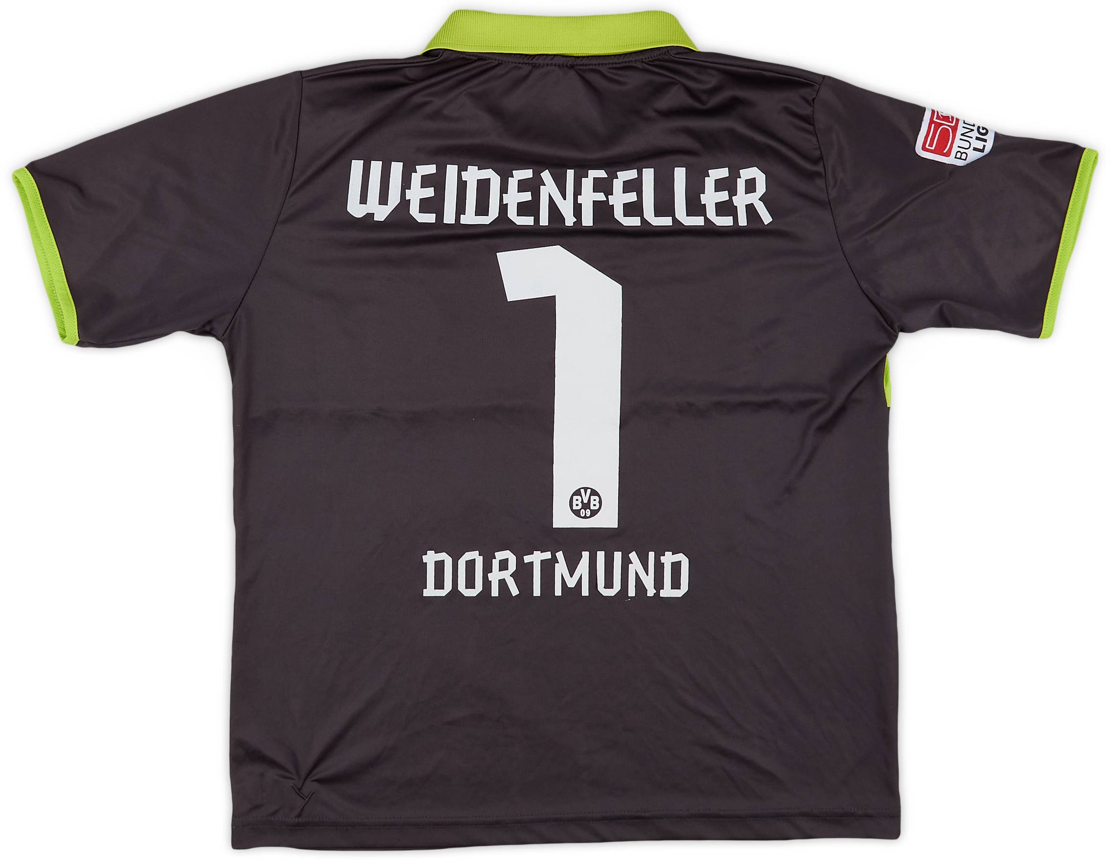 2012-13 Borussia Dortmund GK Shirt Weidenfeller #1 - 5/10 - (XS)